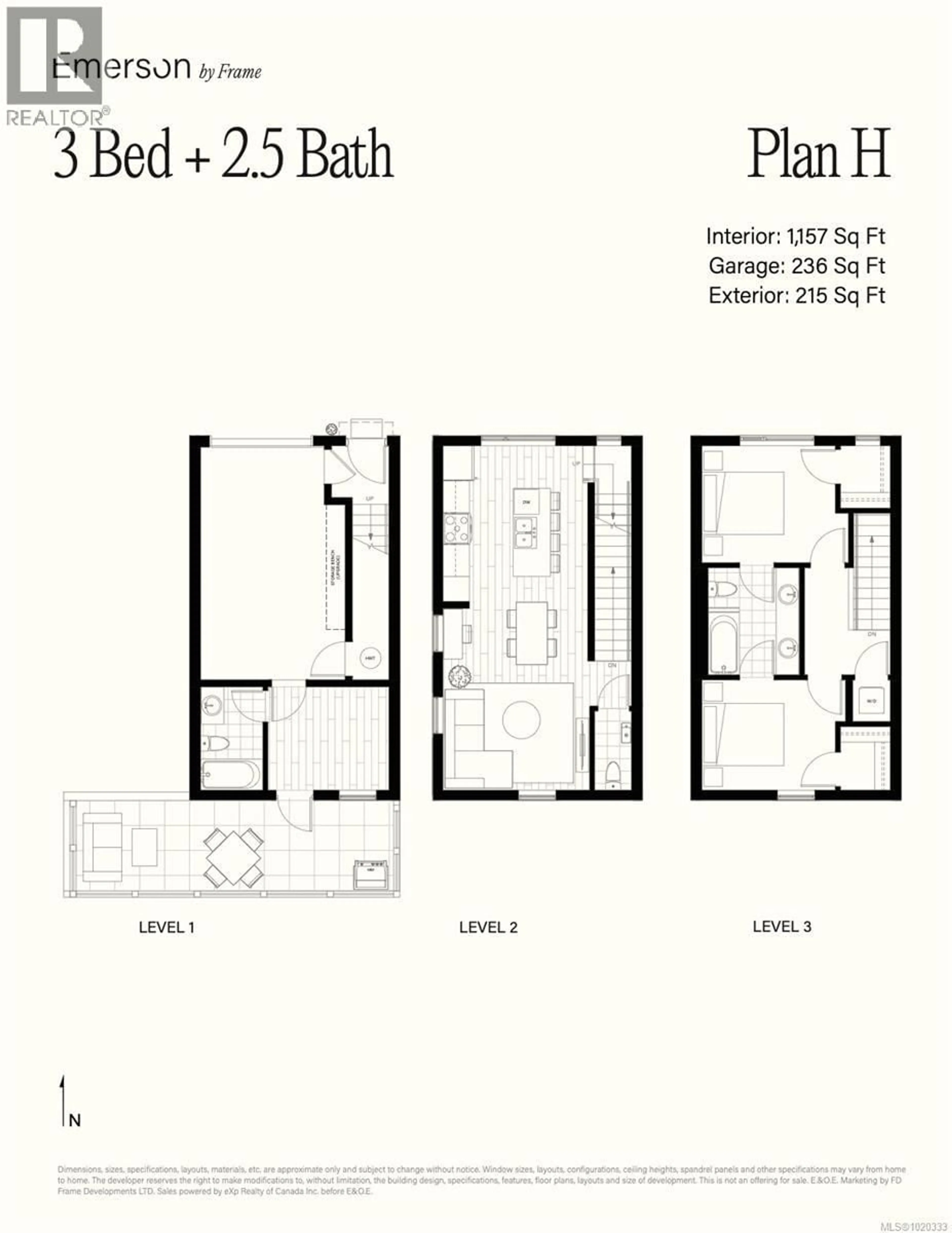 Floor plan for 15 - 2536 SHELBOURNE STREET, Victoria British Columbia V8R4L5