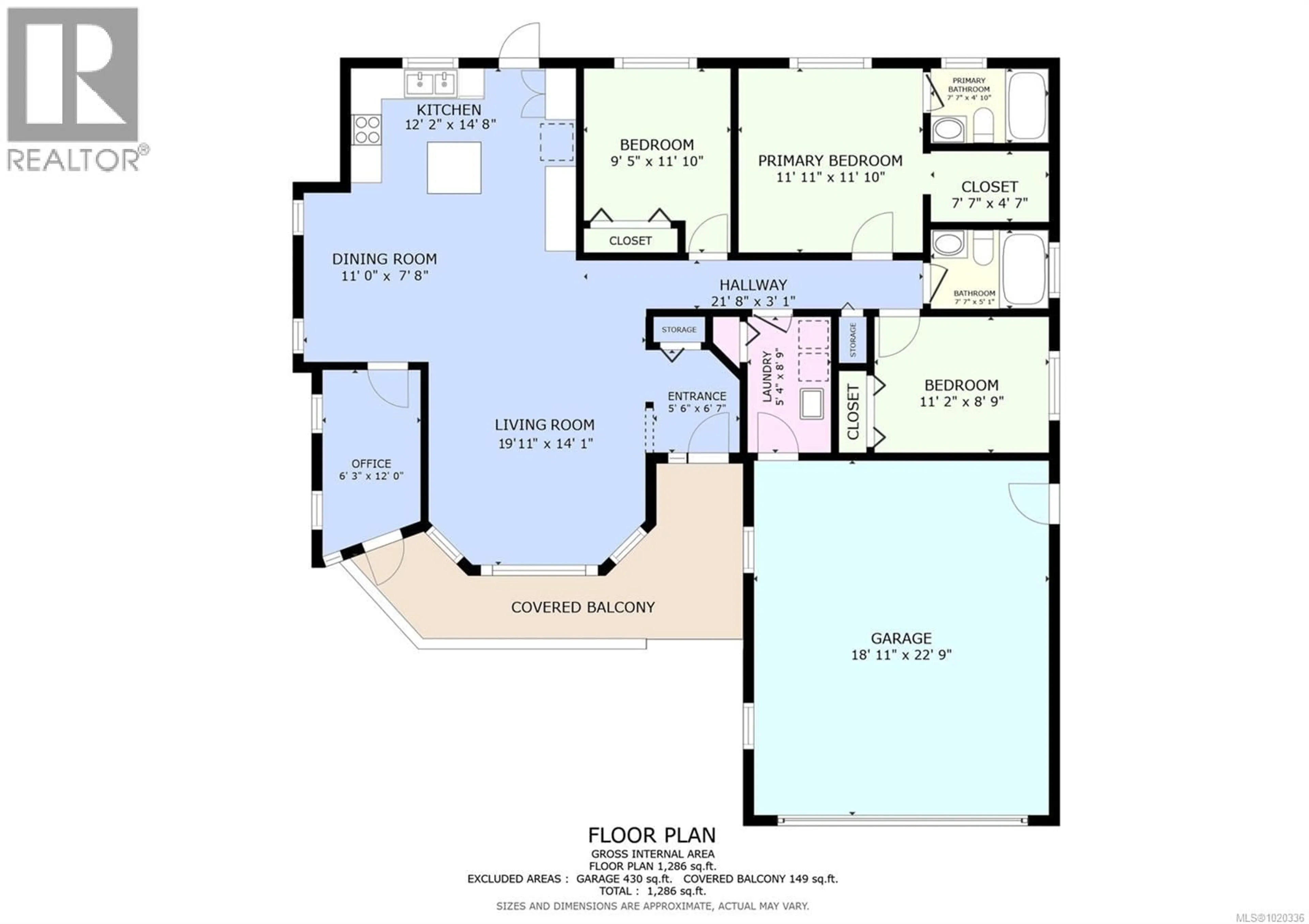 Floor plan for 505 JOHEL CRESCENT, Lake Cowichan British Columbia V0R2G0