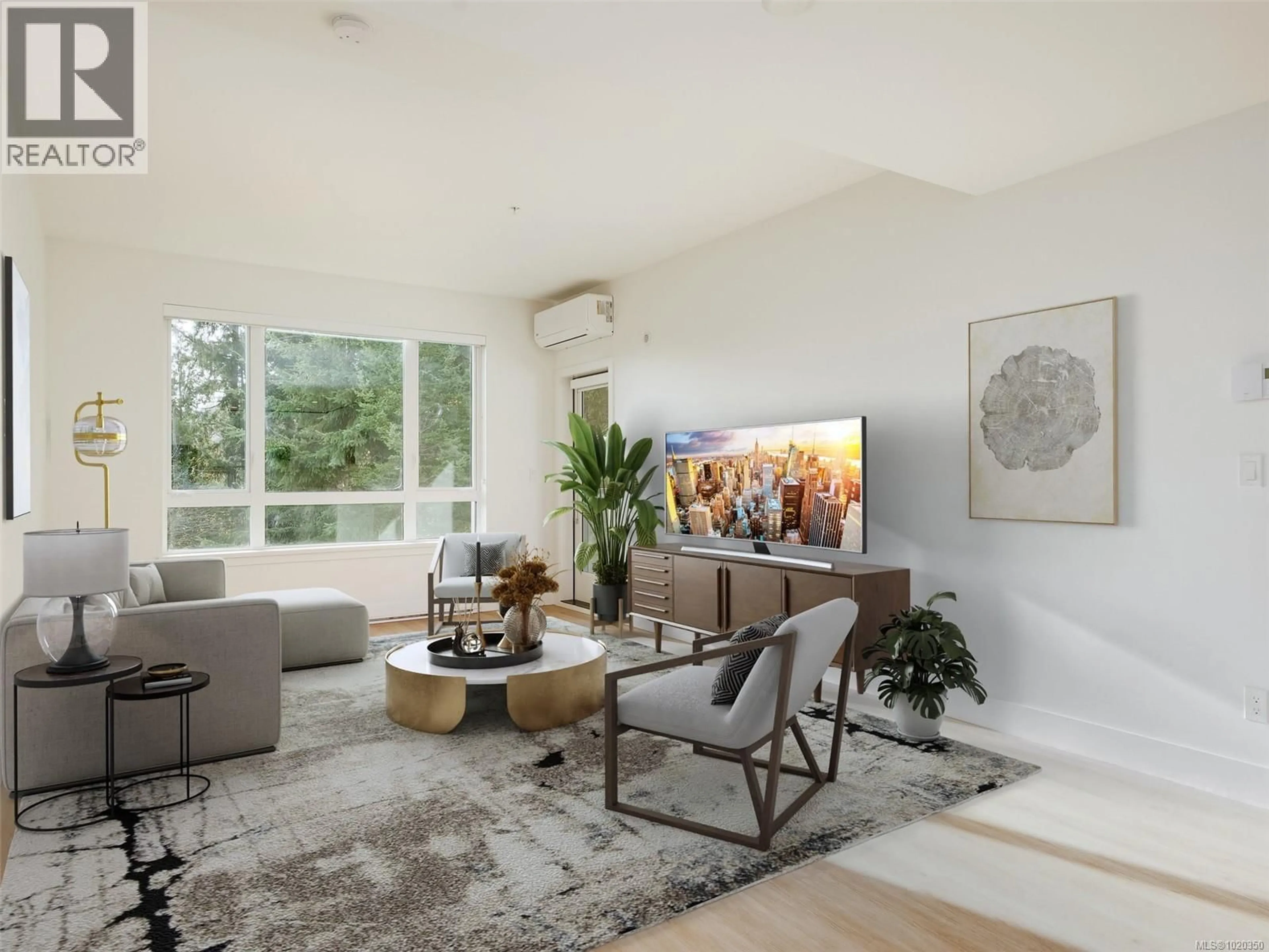 Living room with furniture, unknown for 211 - 940 REUNION AVENUE, Langford British Columbia V9B3Y7