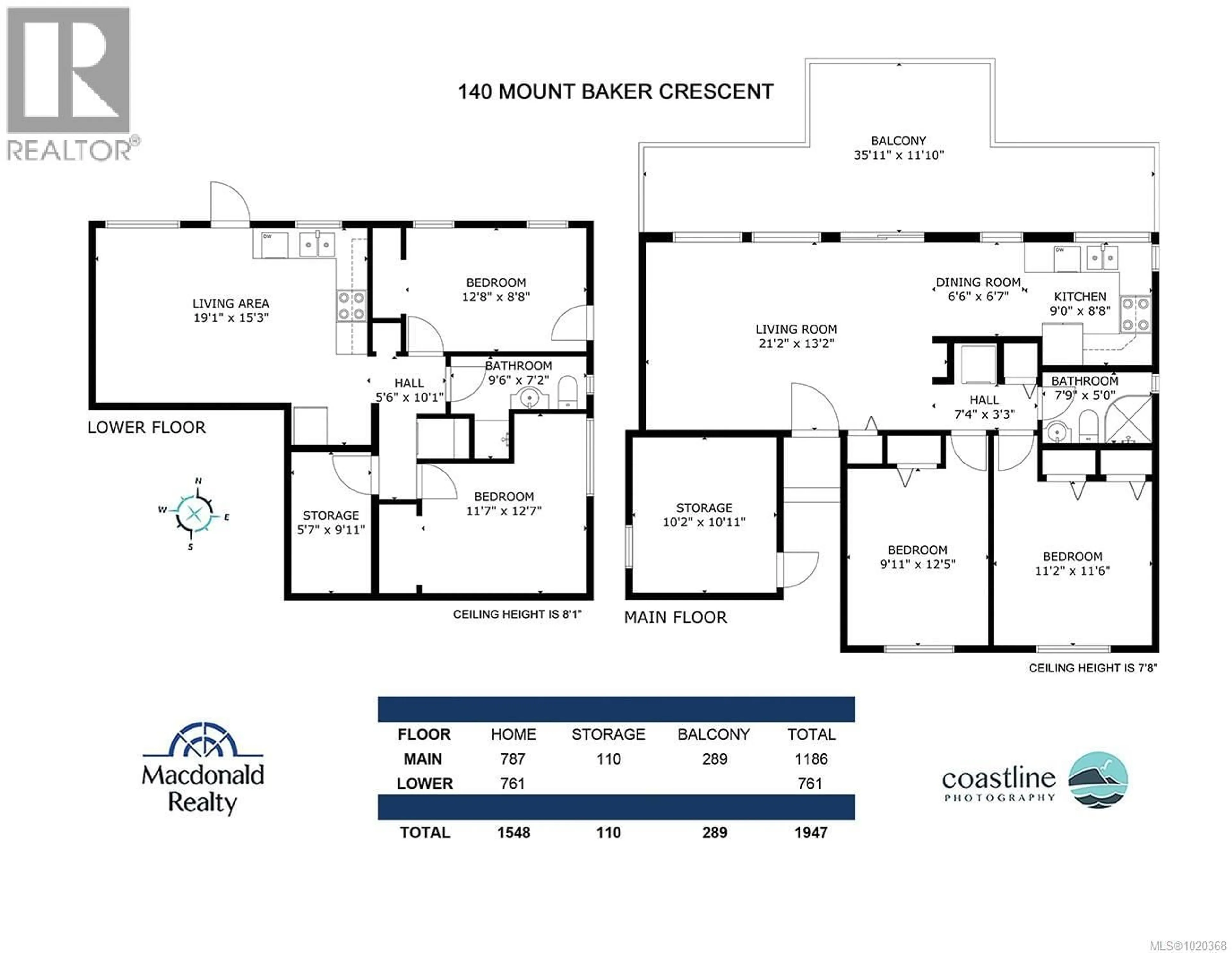 Floor plan for 140 MT. BAKER CRESCENT, Salt Spring British Columbia V8K2J7