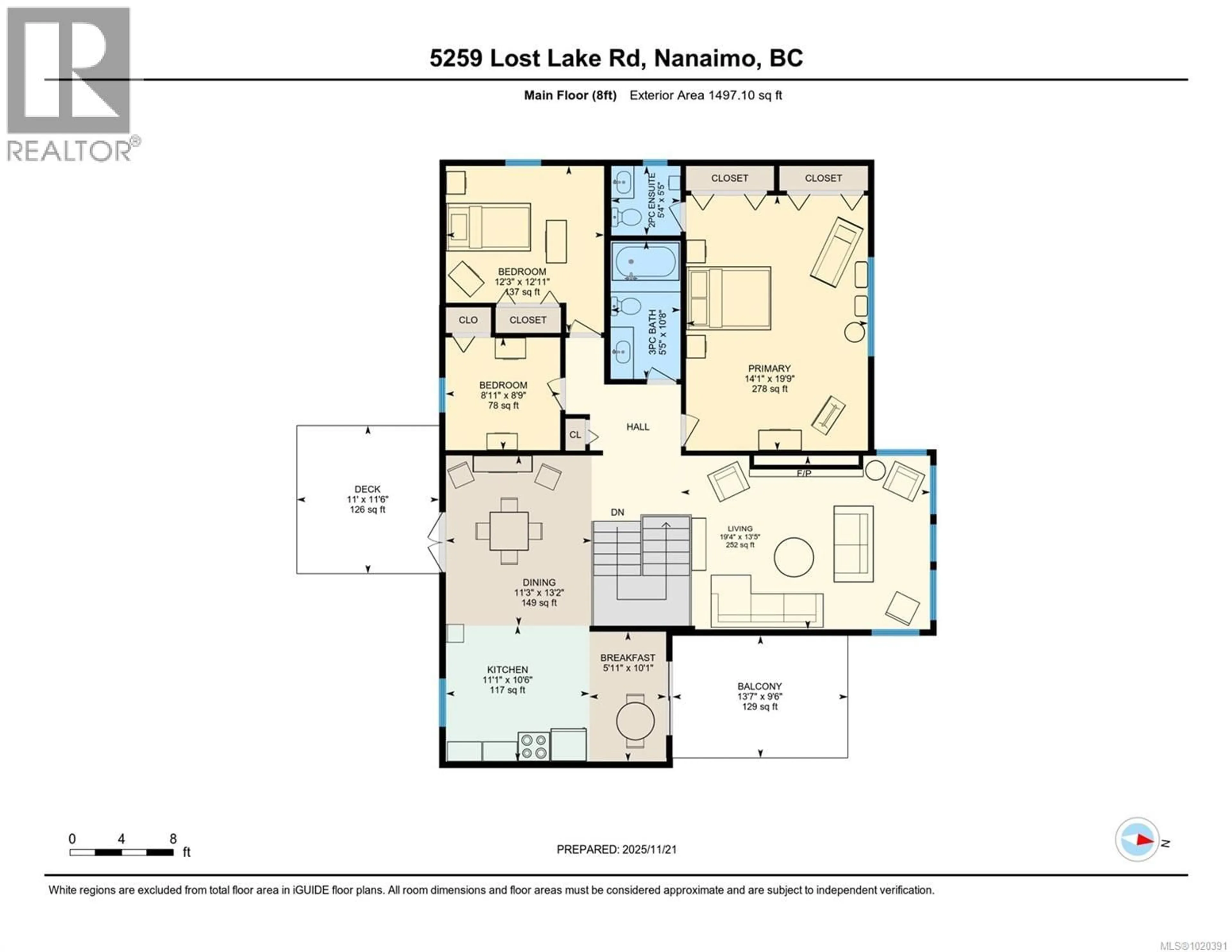Floor plan for 5259 LOST LAKE ROAD, Nanaimo British Columbia V9T5E6