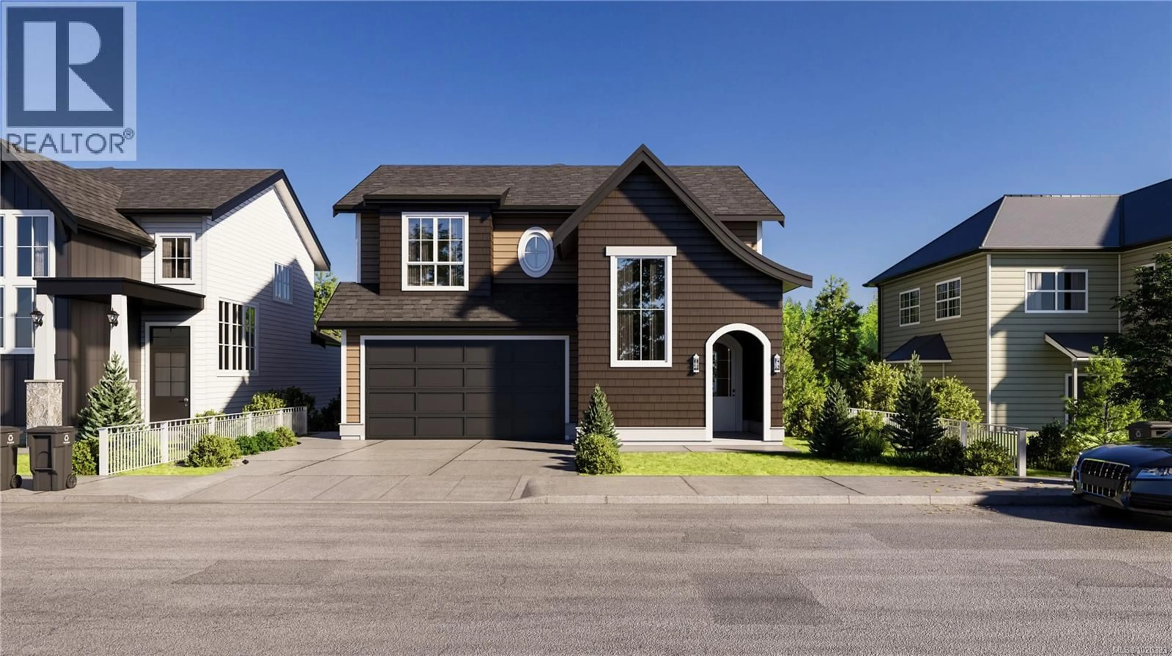 Home with vinyl exterior material, street for 1248 CEDARBROOK WAY, Langford British Columbia V9B6Z8