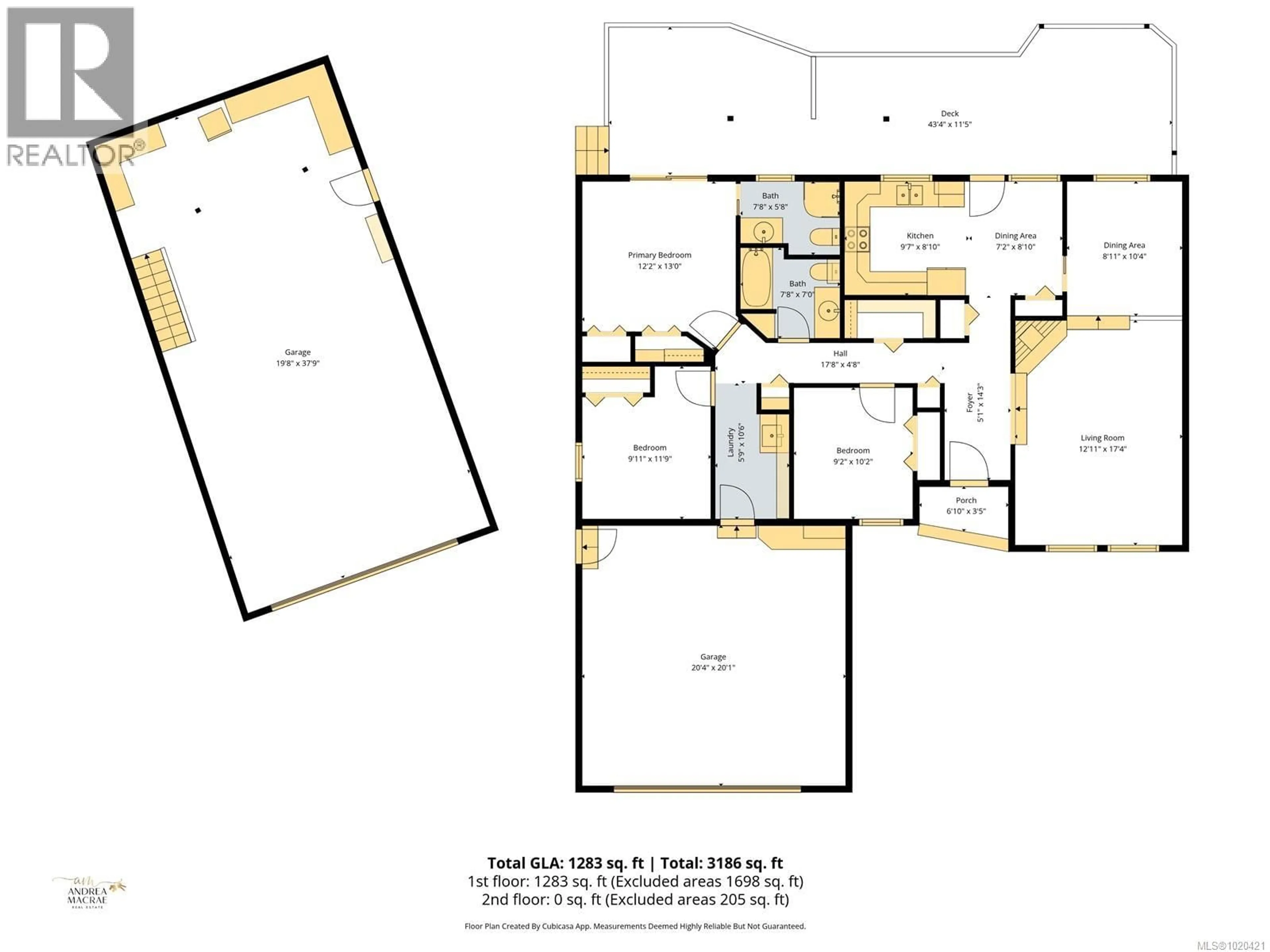 Floor plan for 6027 MARIE PLACE, Nanaimo British Columbia V9T5N6