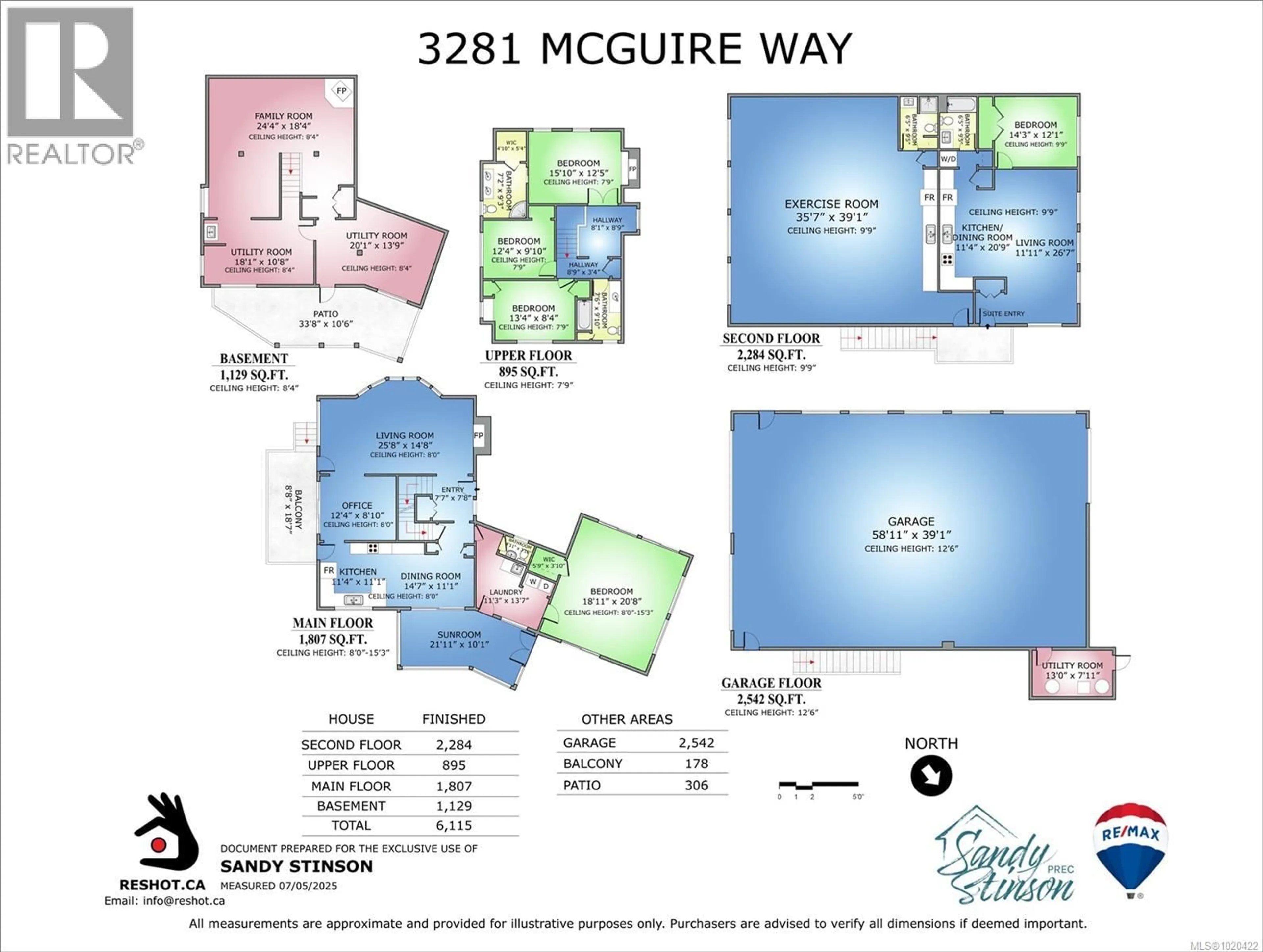 Floor plan for 3281 MCGUIRE WAY, Nanaimo British Columbia V9G1C4
