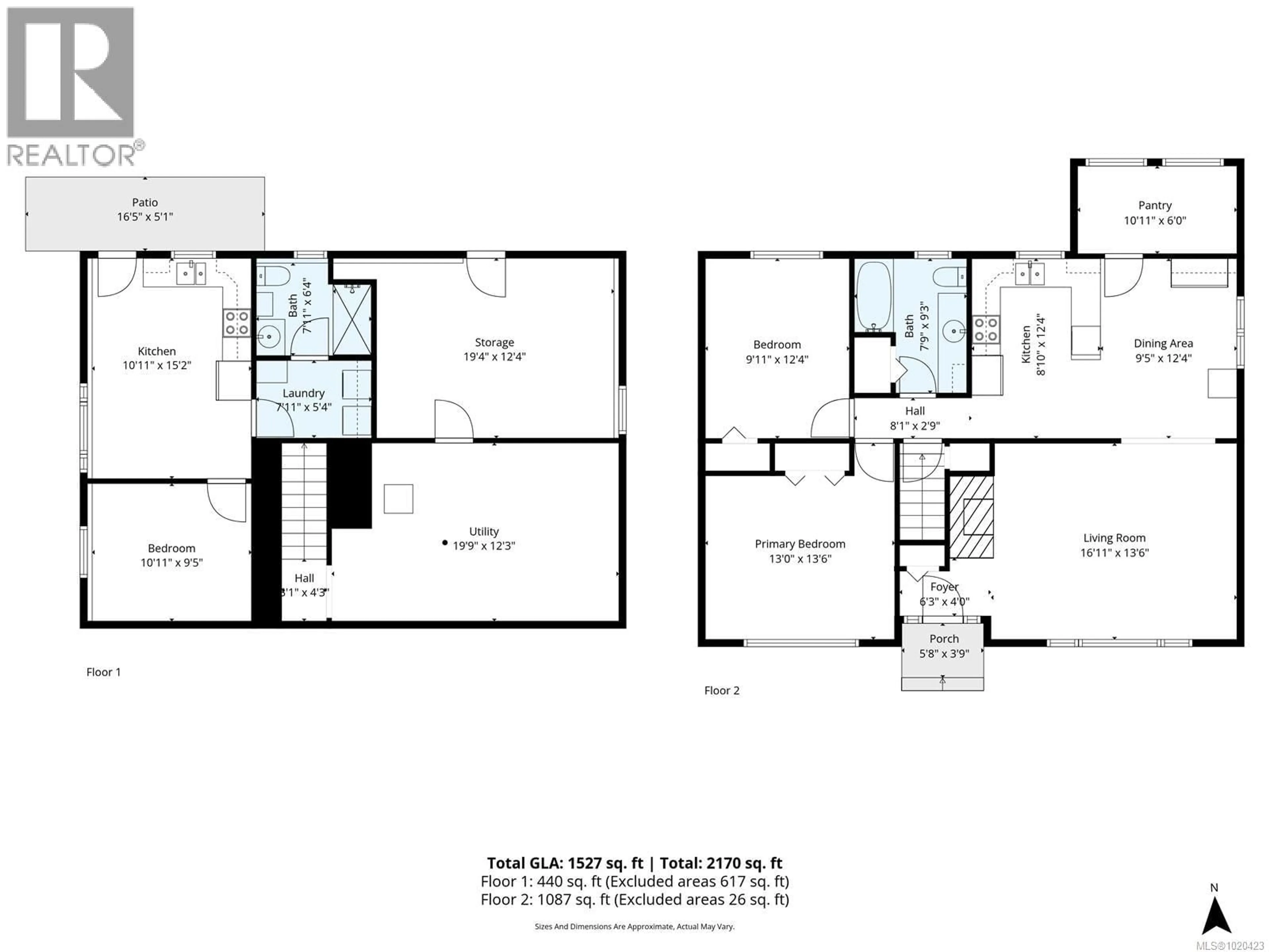 Floor plan for 4359 NORTH CRESCENT, Port Alberni British Columbia V9Y3C1