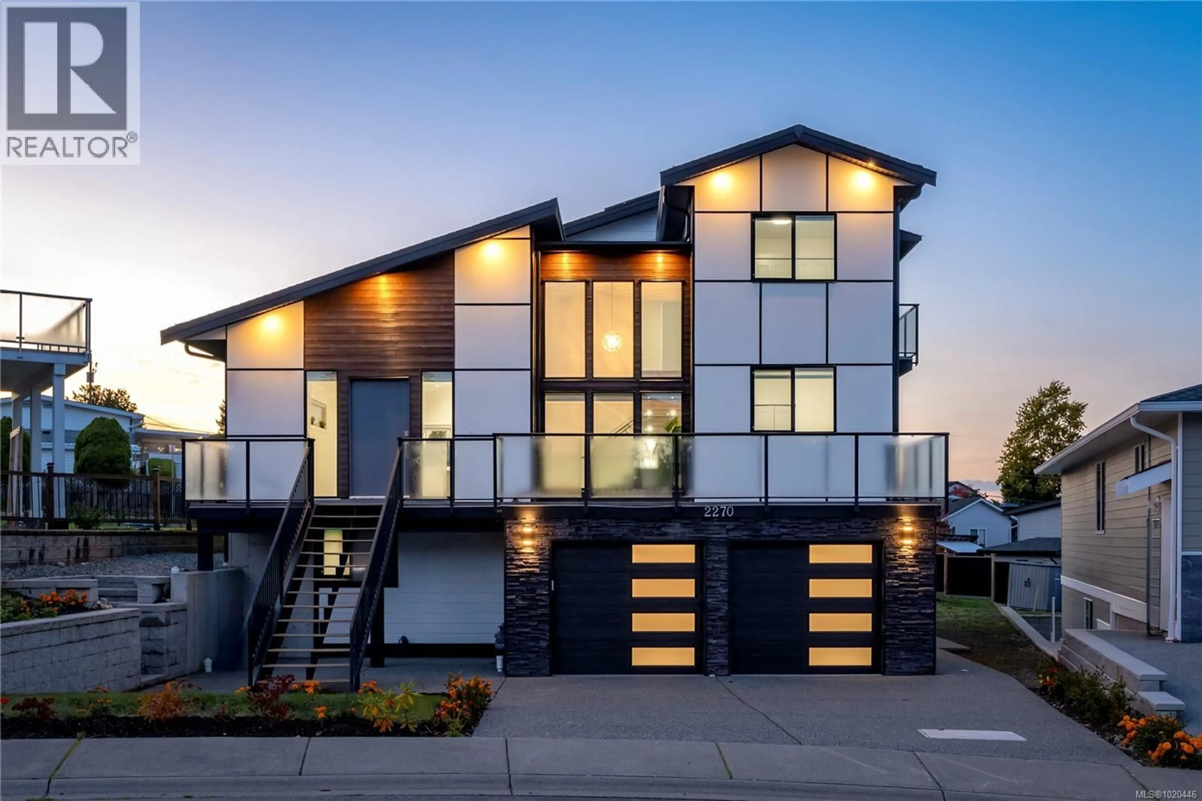 Home with brick exterior material, street for 2270 LEIGHTON ROAD, Nanaimo British Columbia V9R7C1