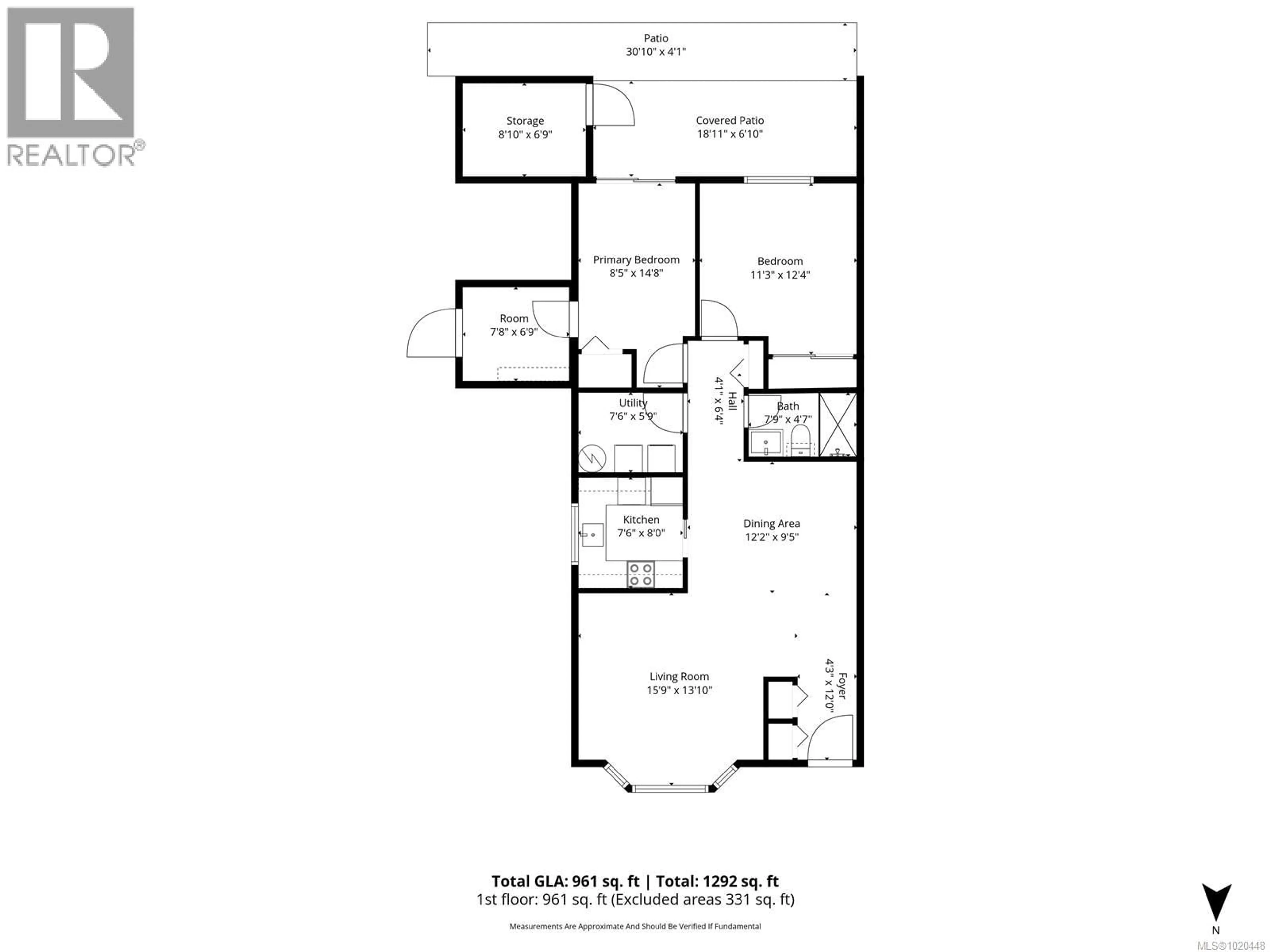 Floor plan for 35 - 103 ASHLAR AVENUE, Nanaimo British Columbia V9R3P3