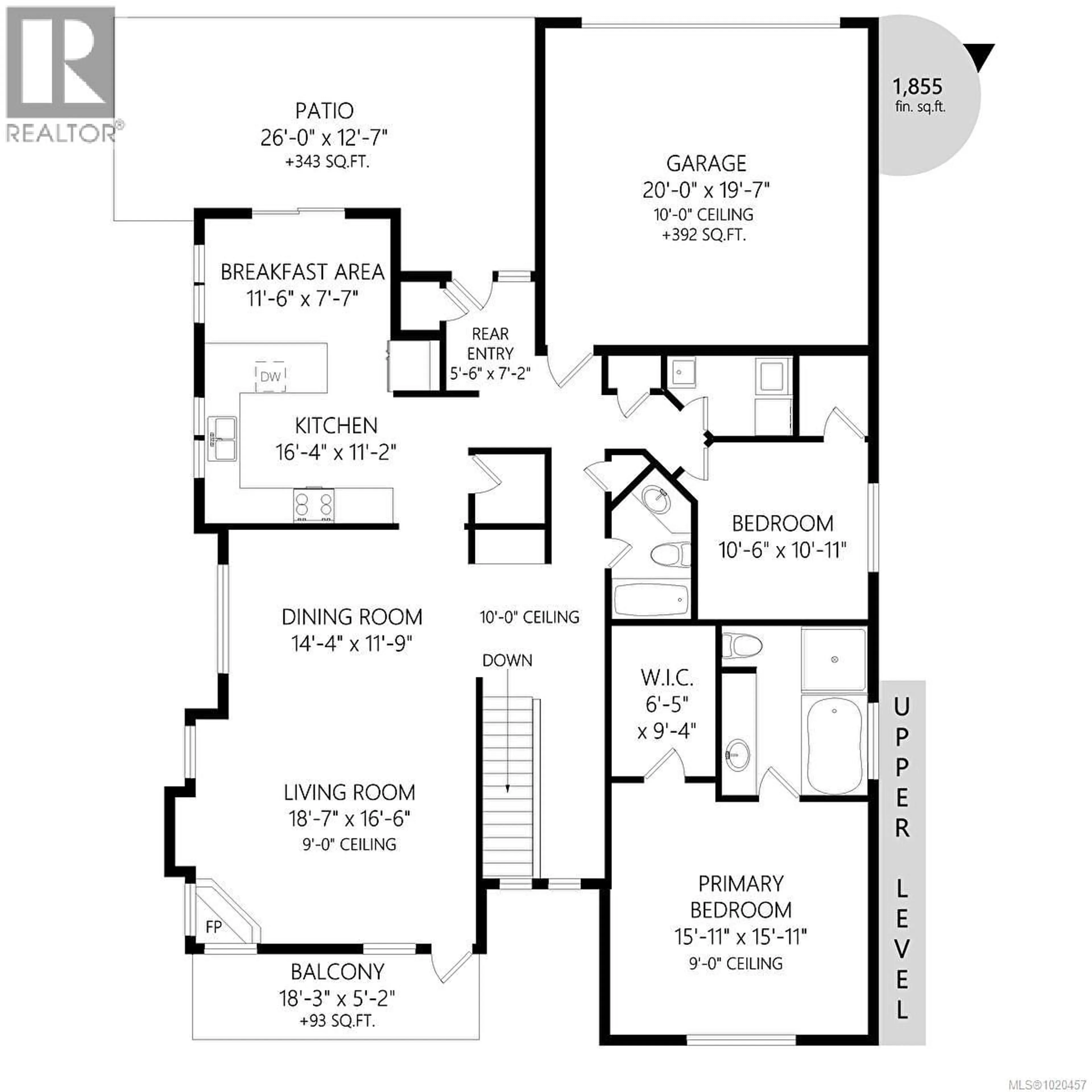 Floor plan for 3538 PROMENADE CRESCENT, Colwood British Columbia V9C4L8
