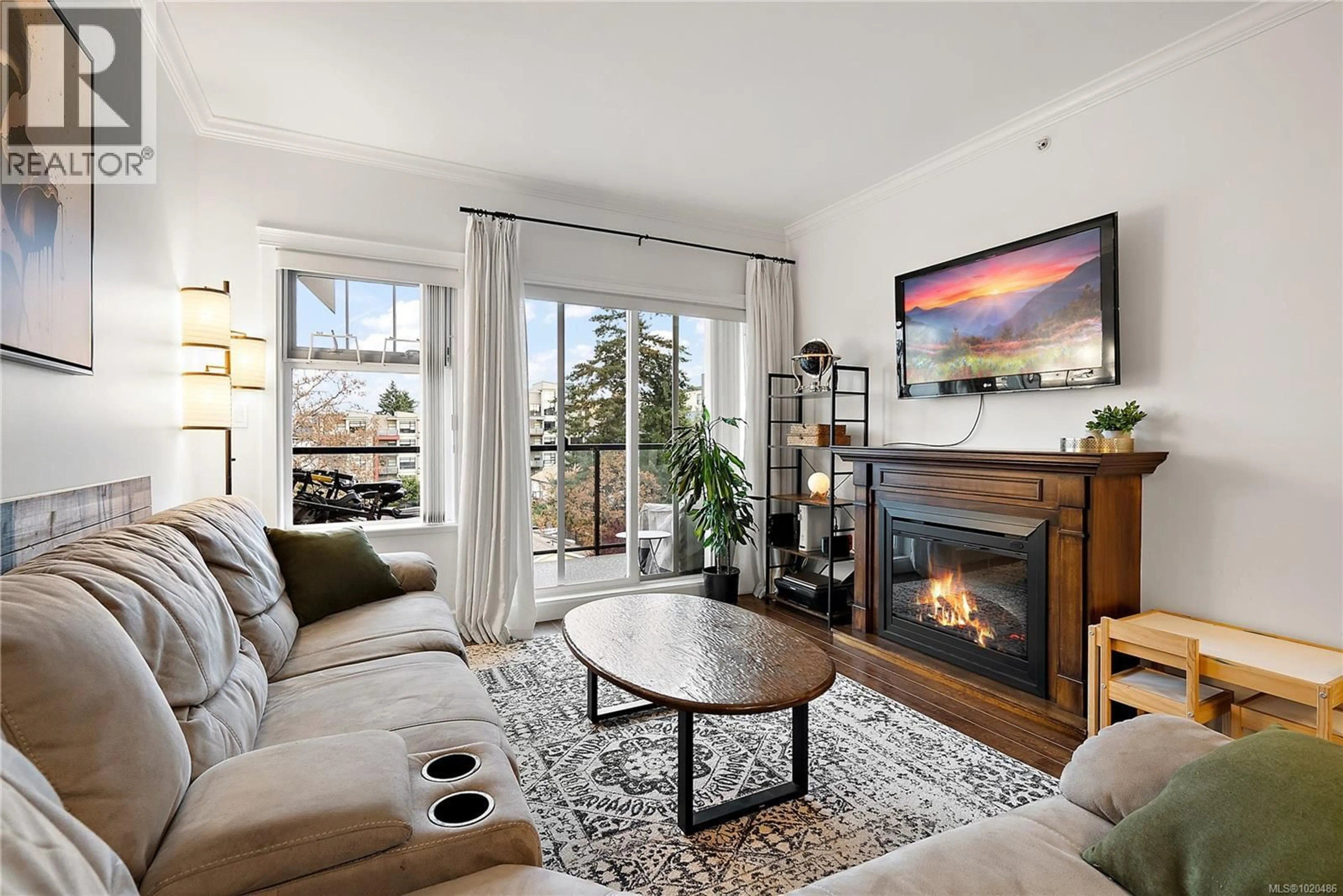 Living room with furniture, unknown for 407 - 2881 PEATT ROAD, Langford British Columbia V9B3V7