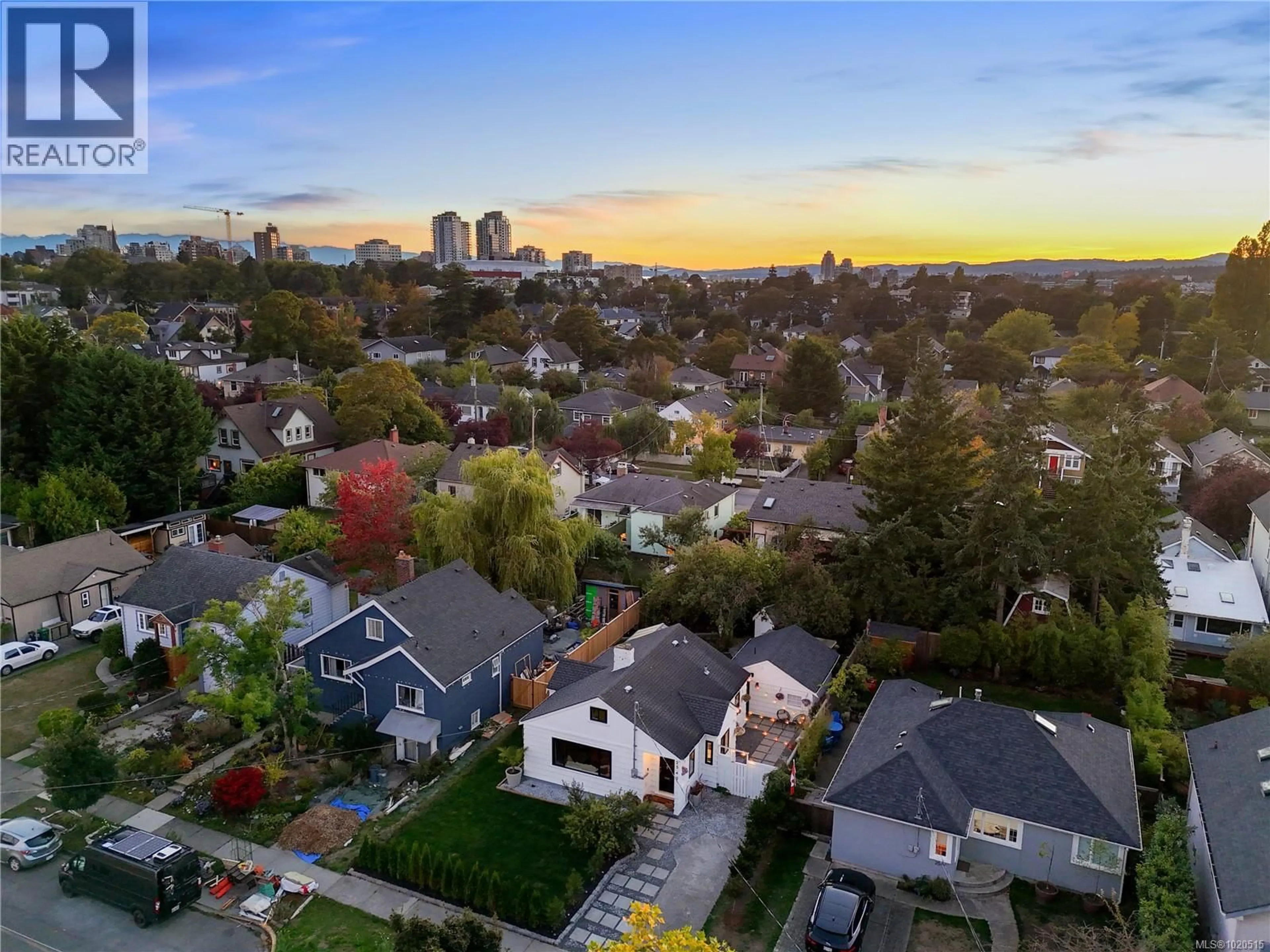A pic from outside/outdoor area/front of a property/back of a property/a pic from drone, city buildings view from balcony for 2540 BLACKWOOD STREET, Victoria British Columbia V8T3W1