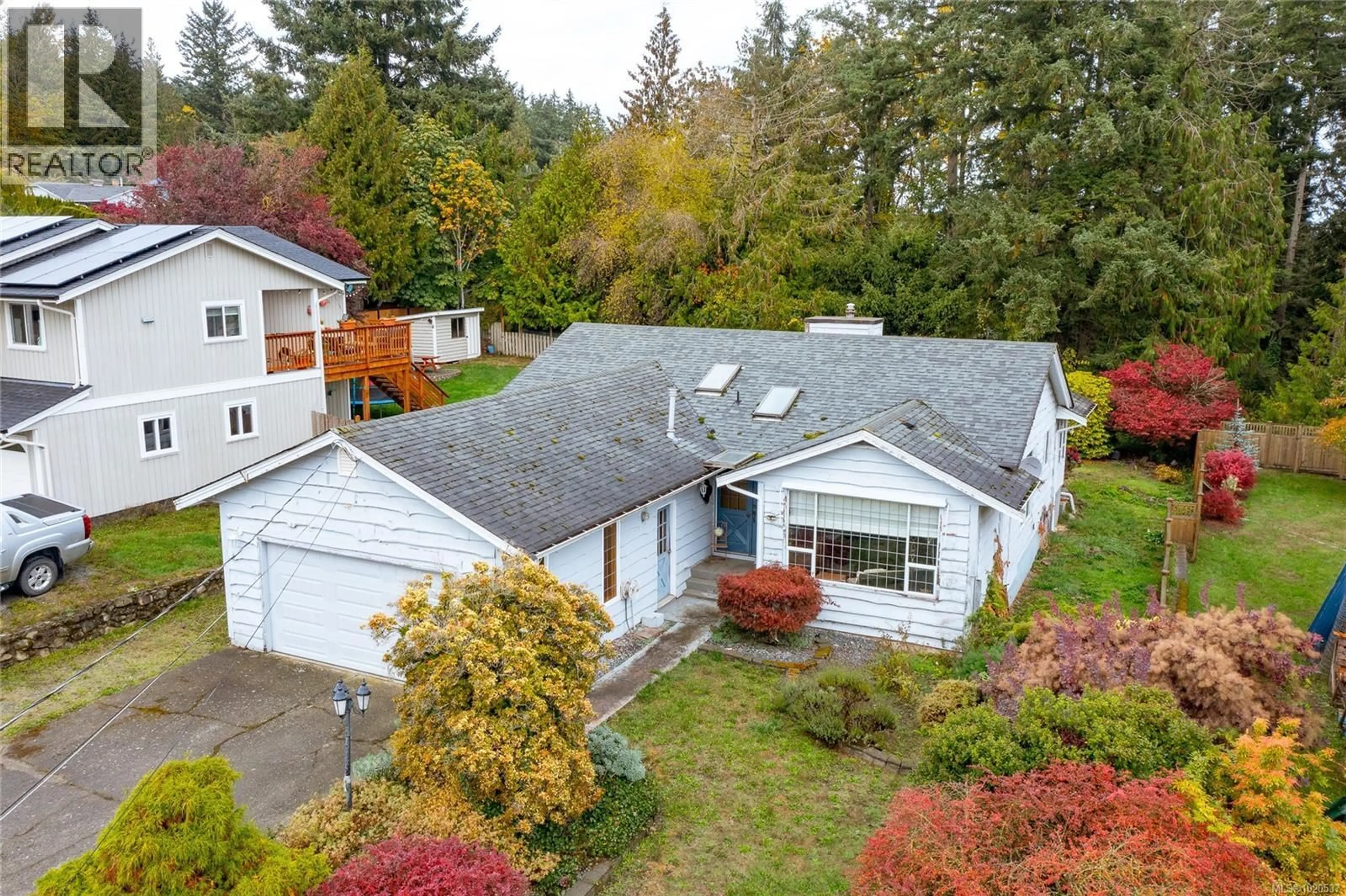 A pic from outside/outdoor area/front of a property/back of a property/a pic from drone, unknown for 3171 CHANNEL BOULEVARD, Chemainus British Columbia V0R1K2