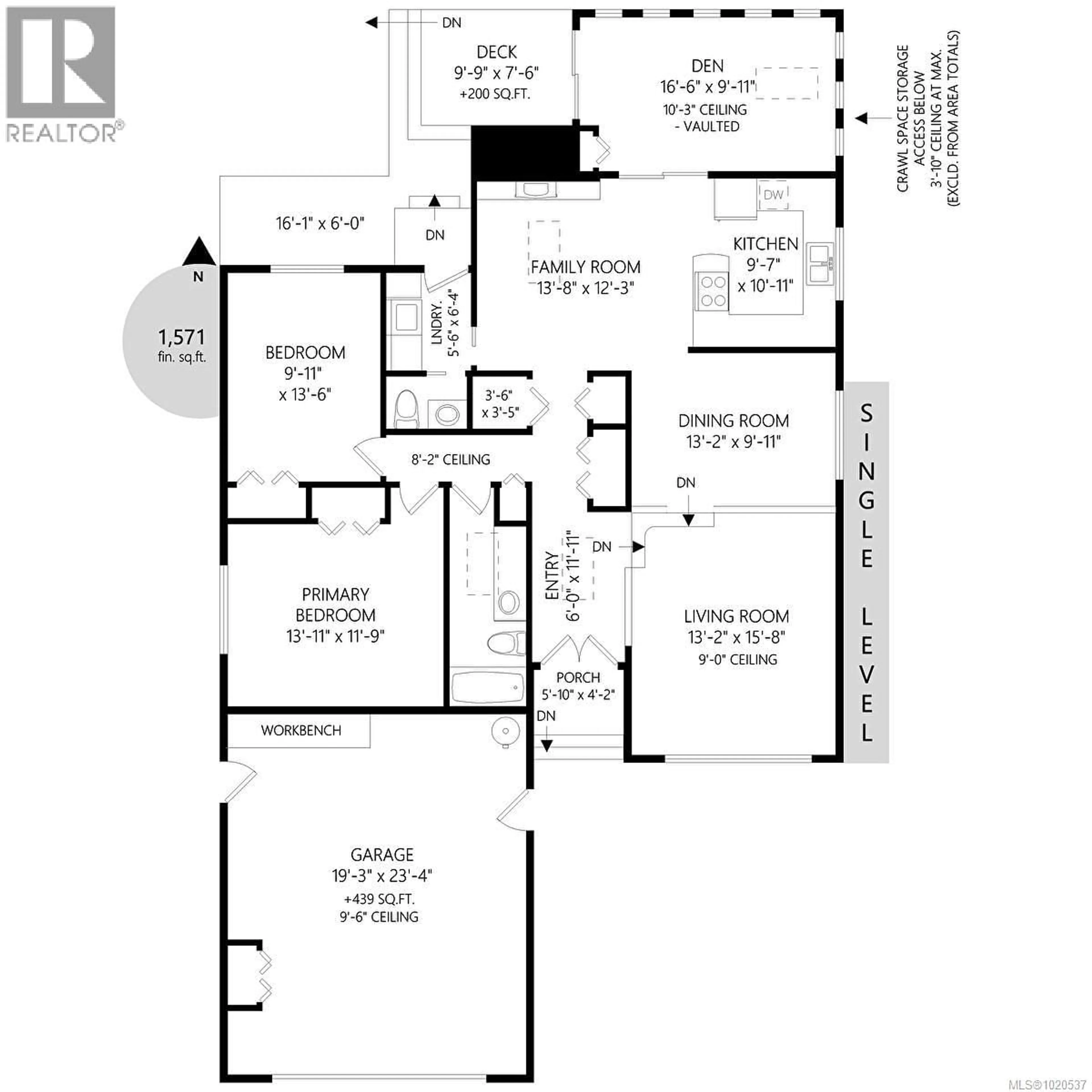 Floor plan for 3171 CHANNEL BOULEVARD, Chemainus British Columbia V0R1K2