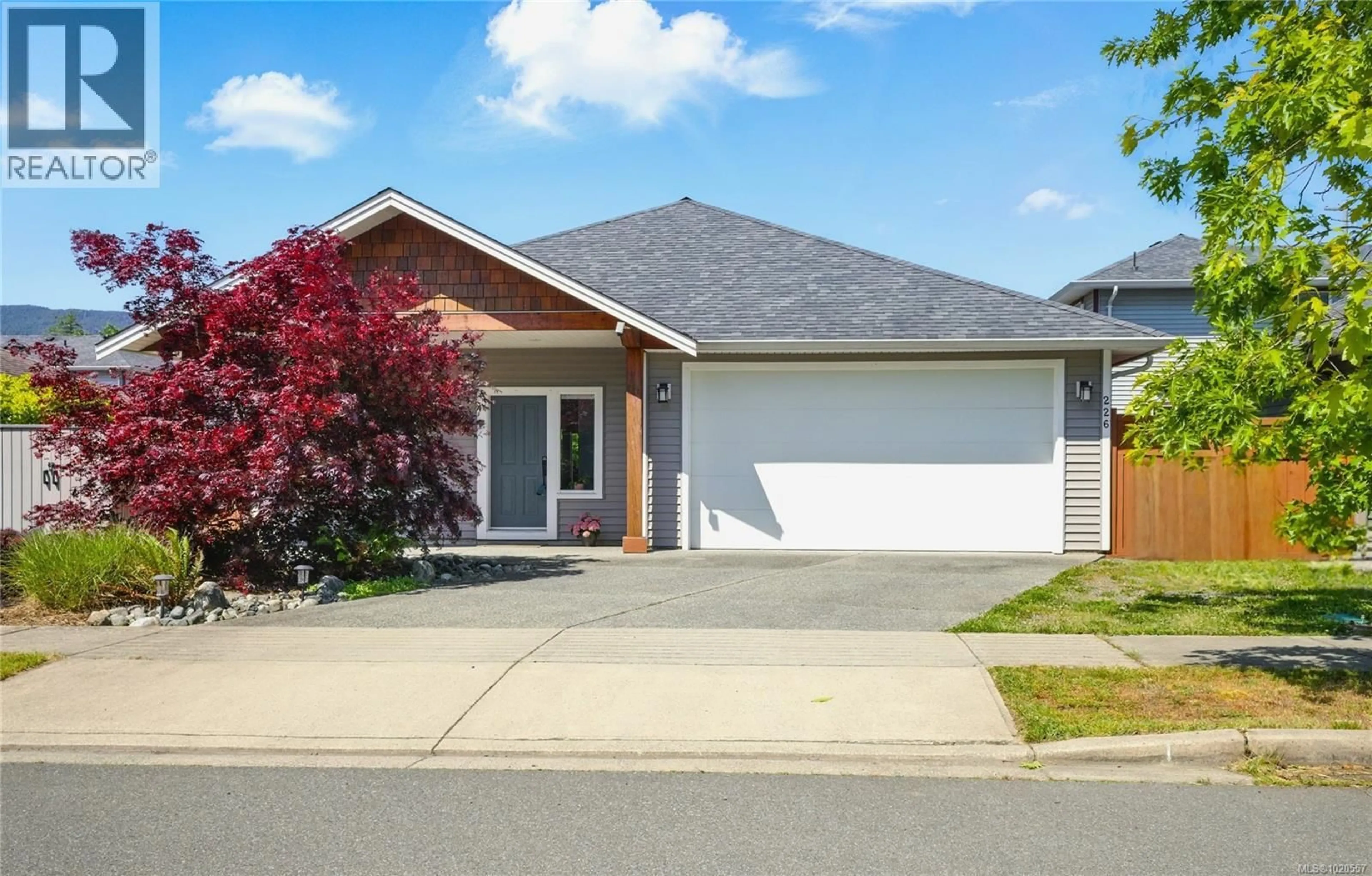 Home with vinyl exterior material, street for 226 SILVER VALLEY ROAD, Nanaimo British Columbia V9S0B8