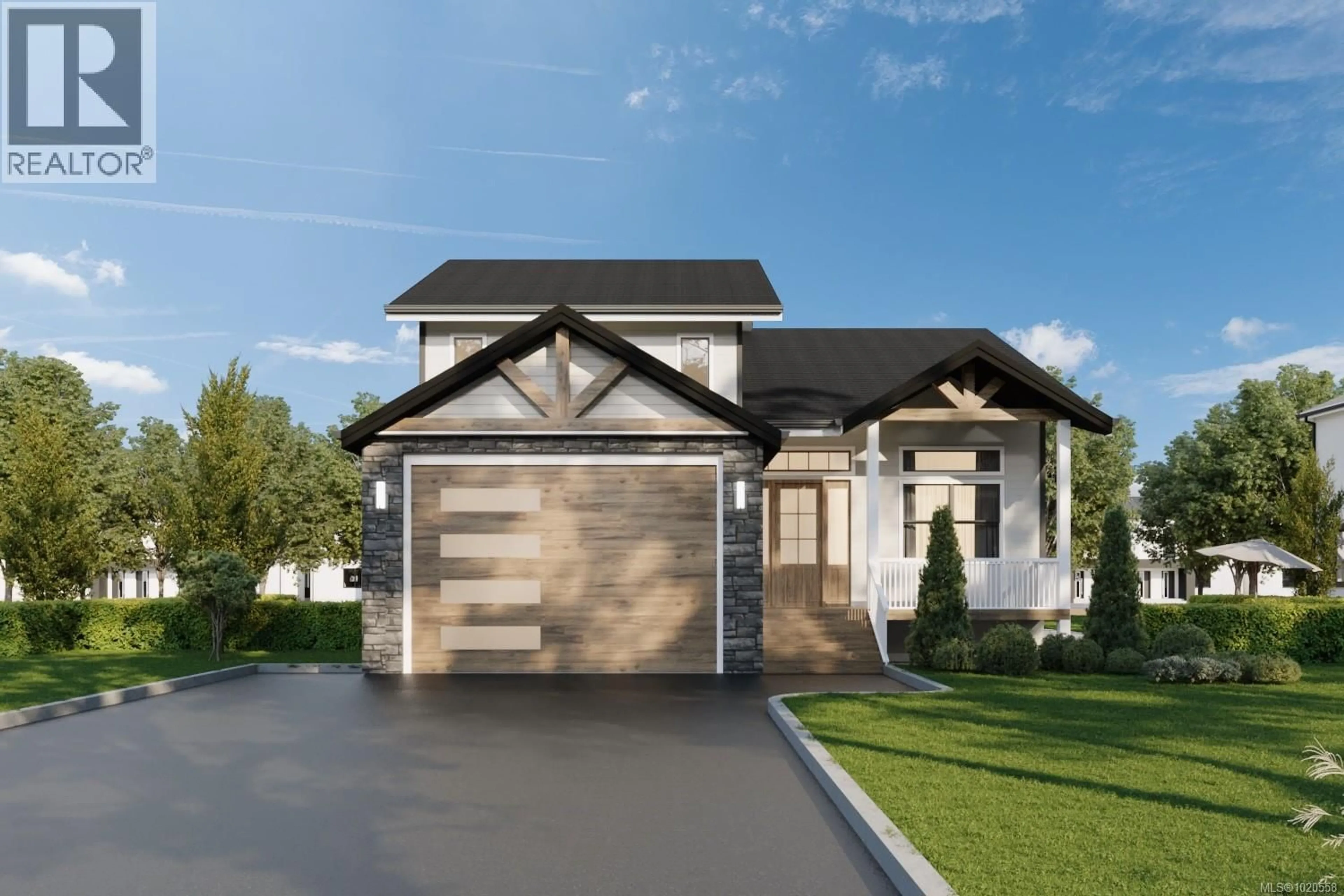 Home with vinyl exterior material, street for 464 MOUNTAIN VIEW DRIVE, Lake Cowichan British Columbia V0R2G1