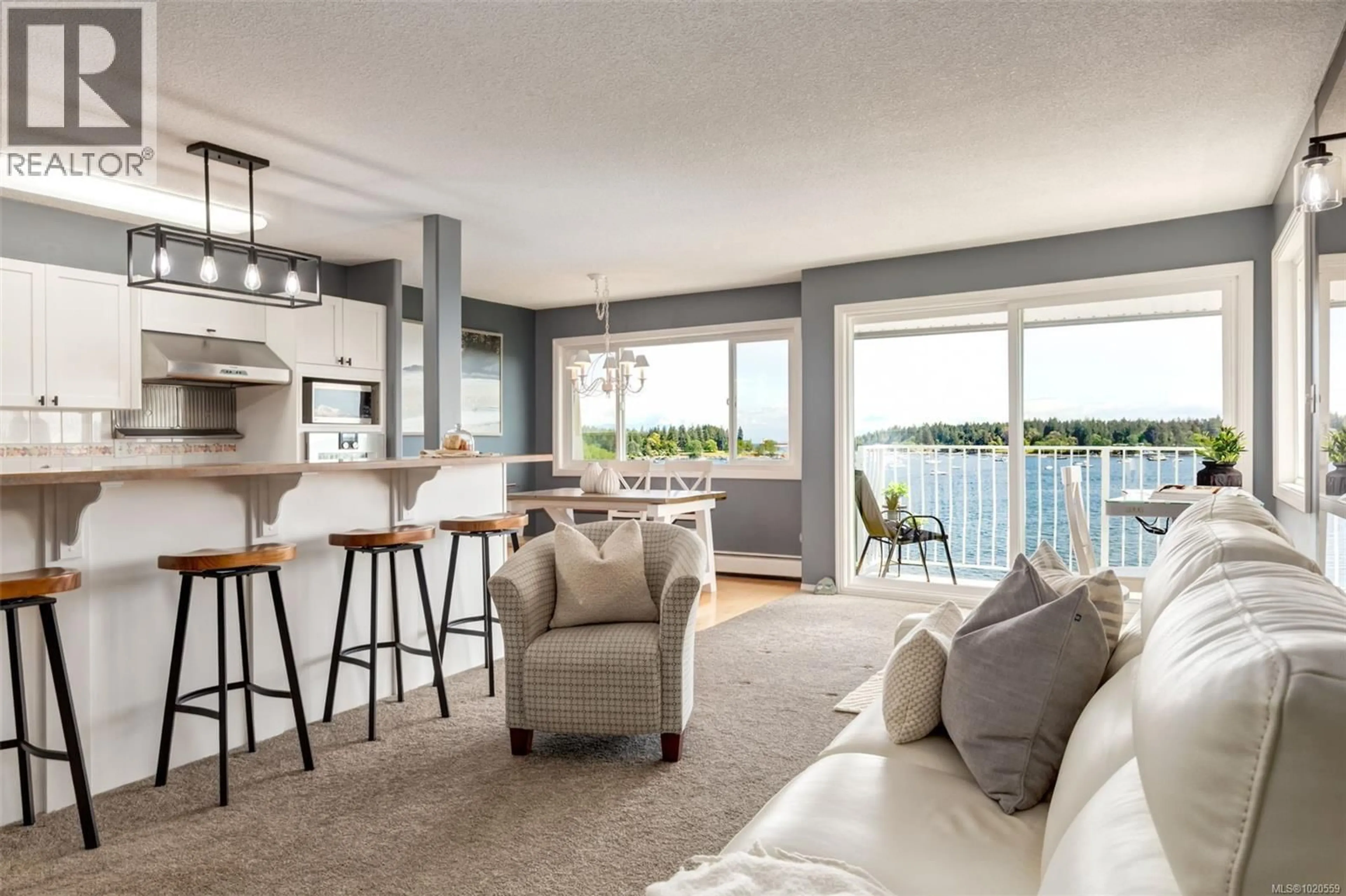 Living room with furniture, unknown for 402 - 55 DAWES STREET, Nanaimo British Columbia V9S1A2