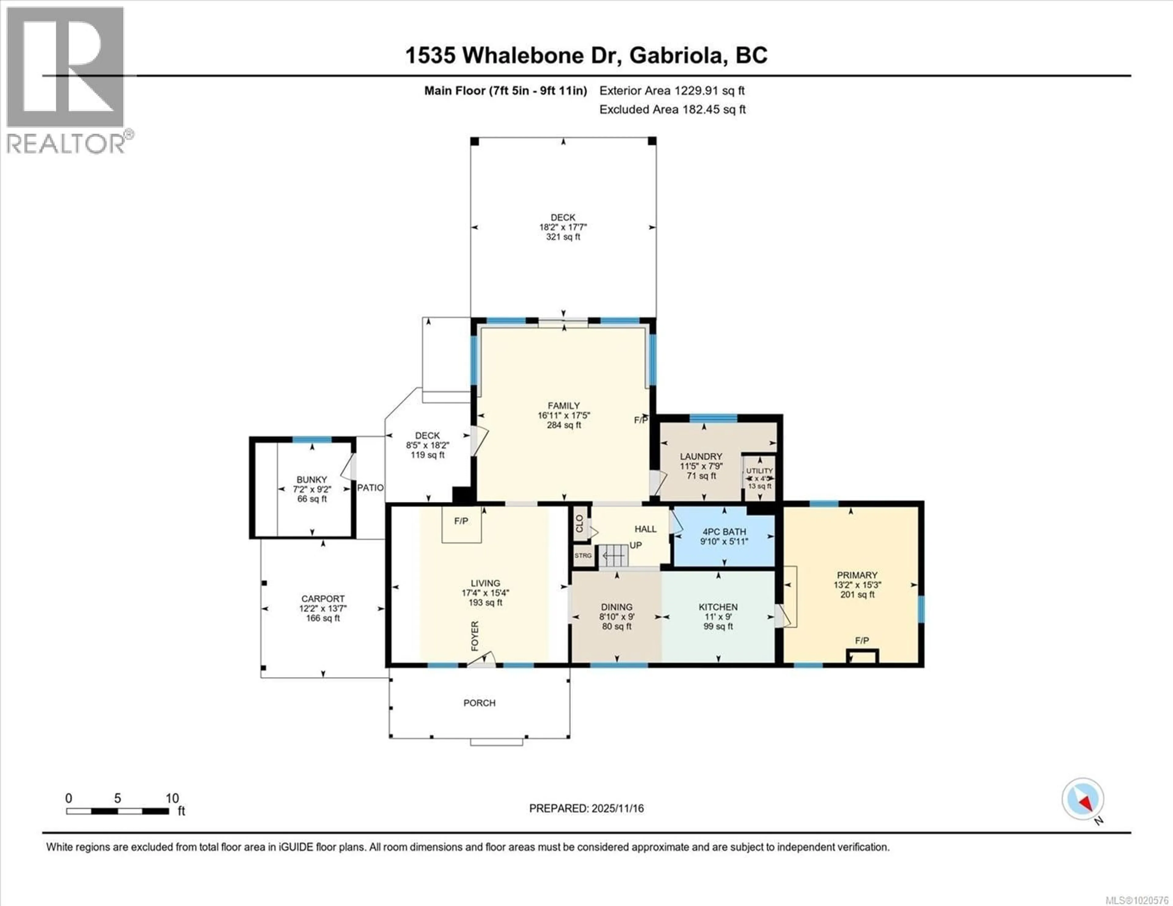 Floor plan for 1535 WHALEBONE DRIVE, Gabriola Island British Columbia V0R1X5