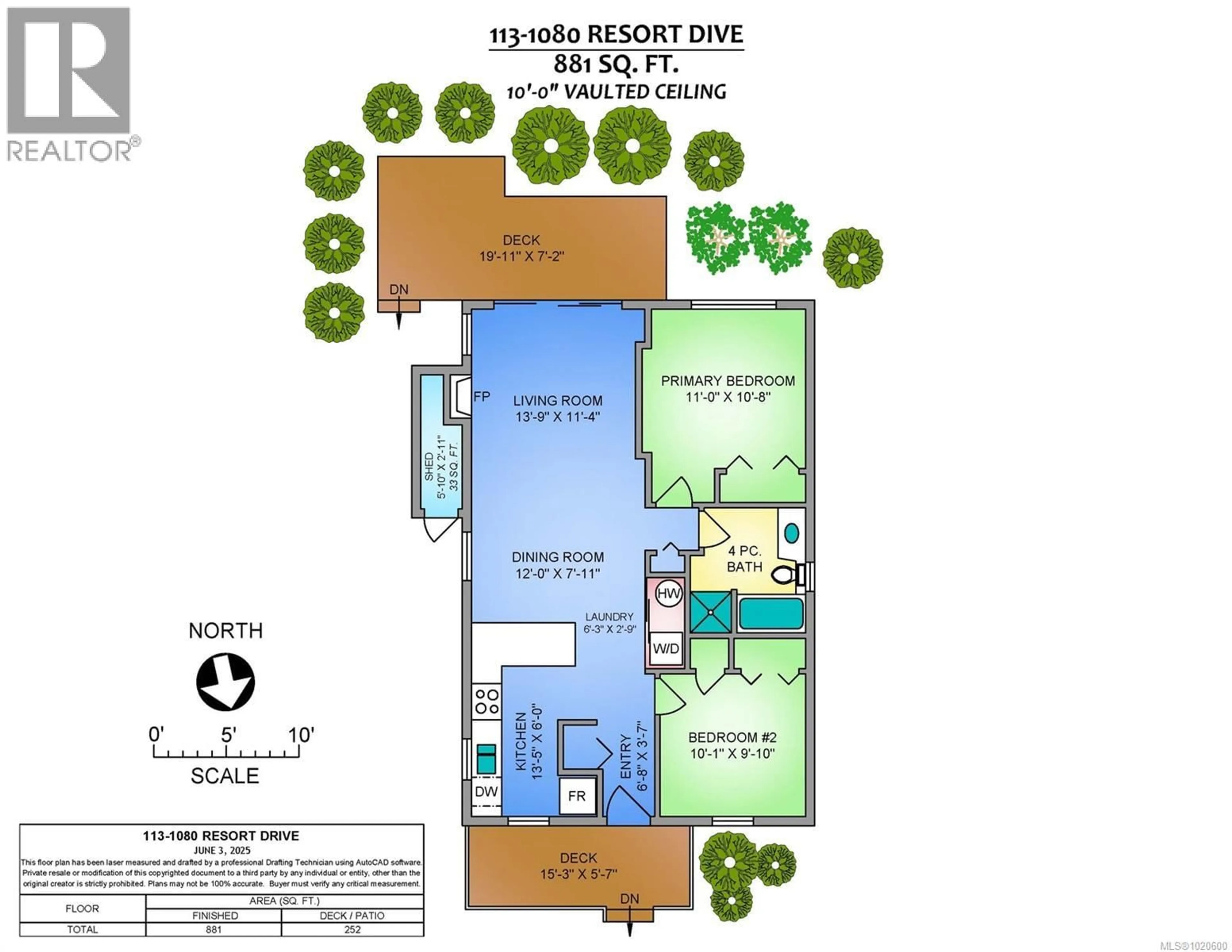 Floor plan for 113 - 1080 RESORT DRIVE, Parksville British Columbia V9P2E3