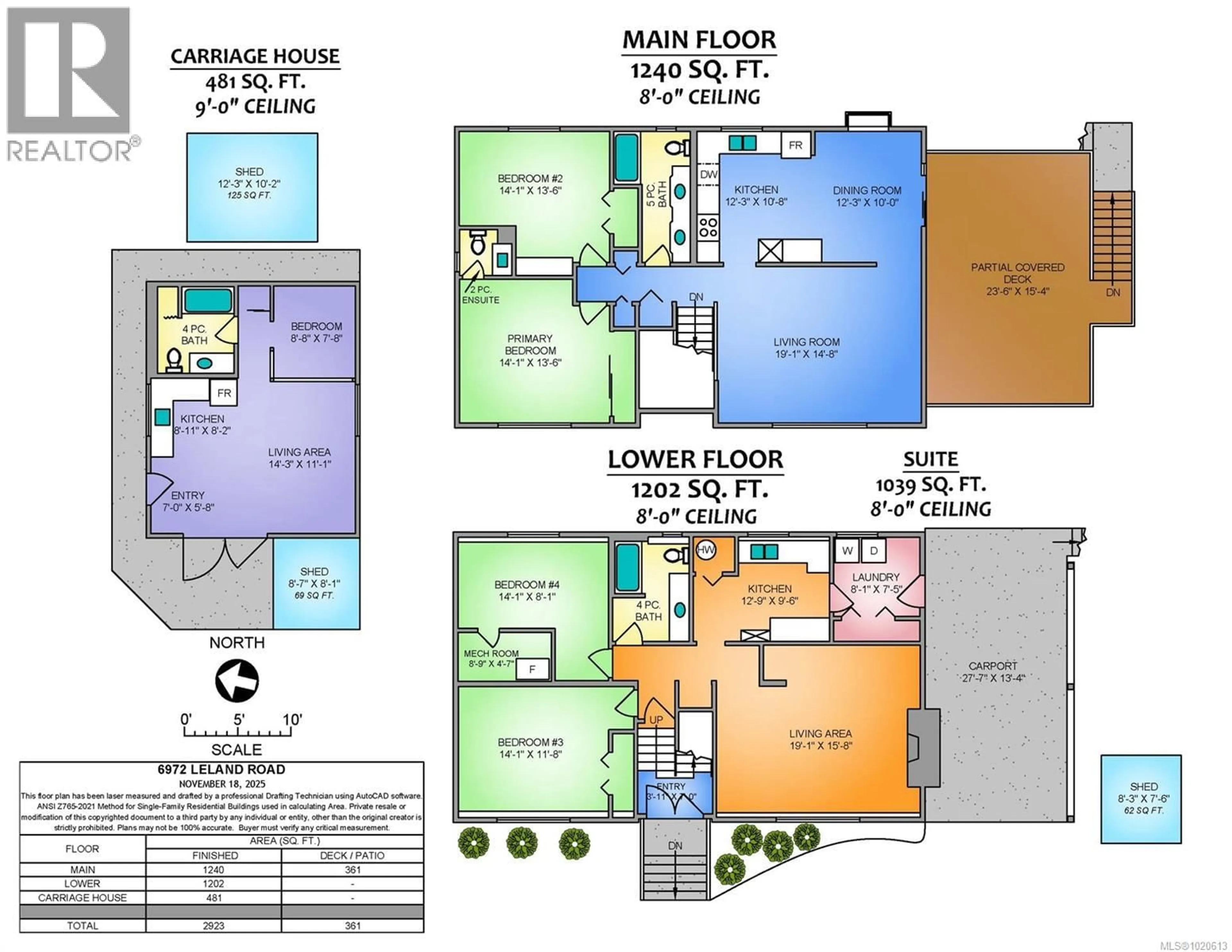 Floor plan for 6972 LELAND ROAD, Lantzville British Columbia V0R2H0