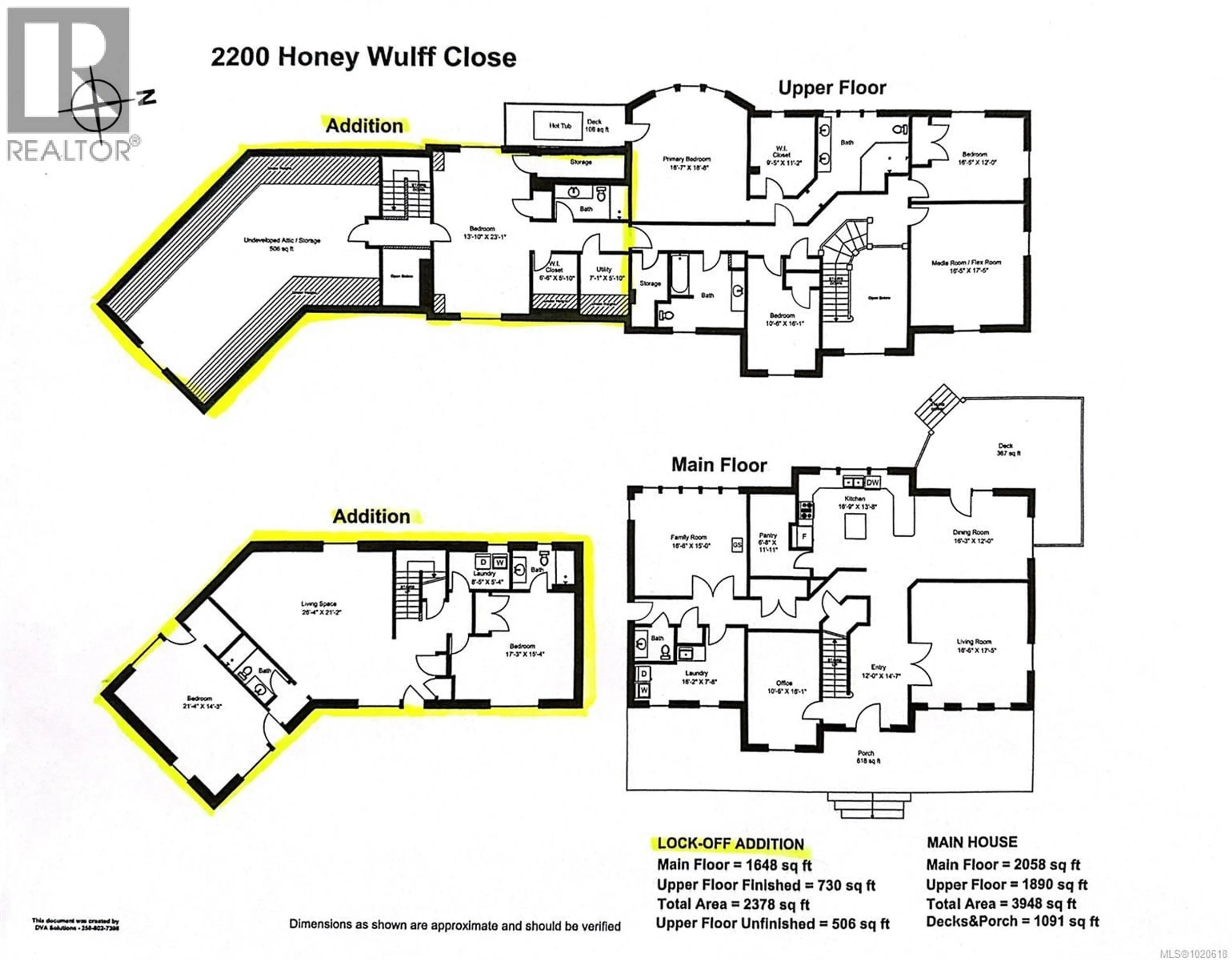 Floor plan for 2200 HONEY WULFF CLOSE, Nanoose Bay British Columbia V9P9L6