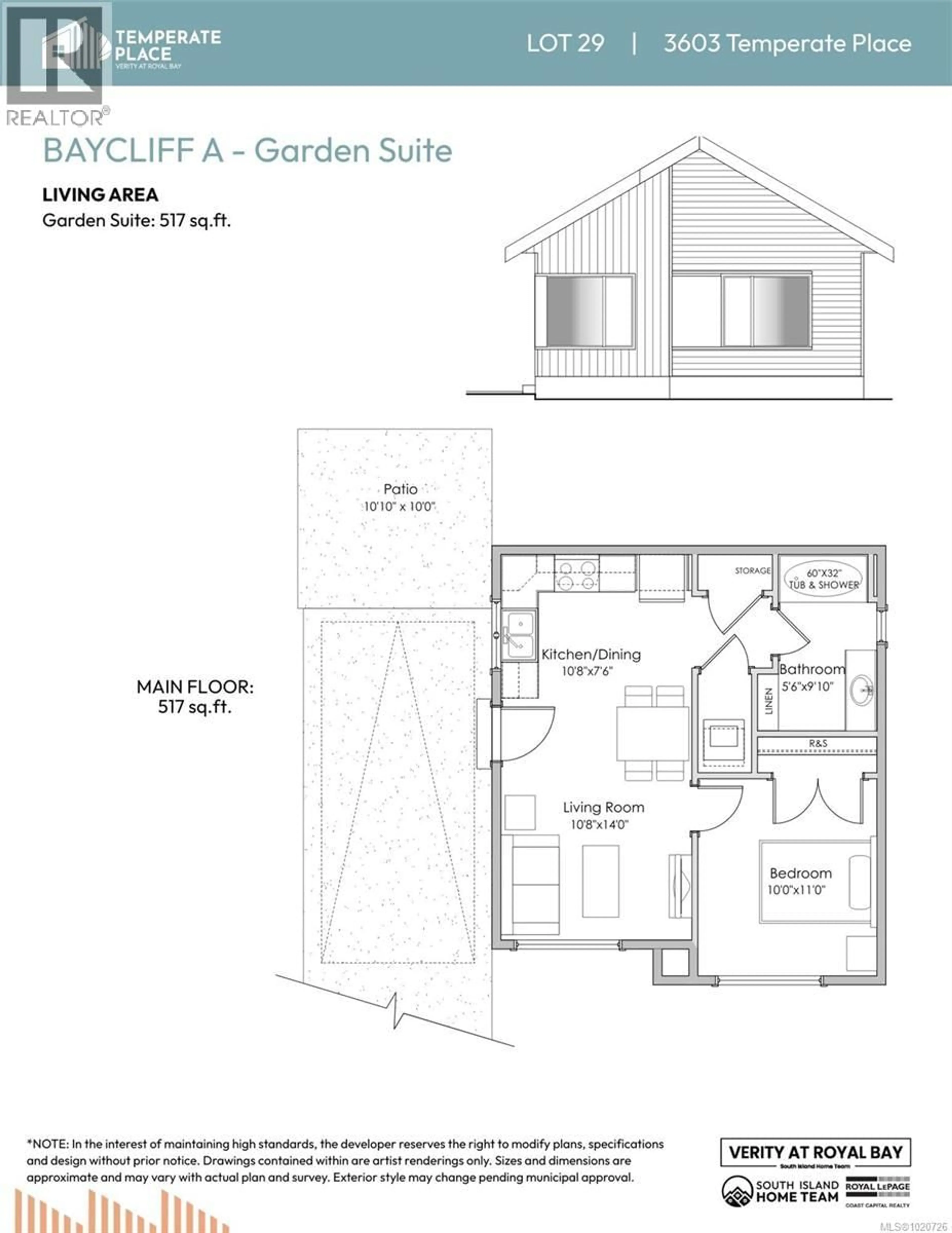 Floor plan for 3603 TEMPERATE PLACE, Colwood British Columbia V9C0T3