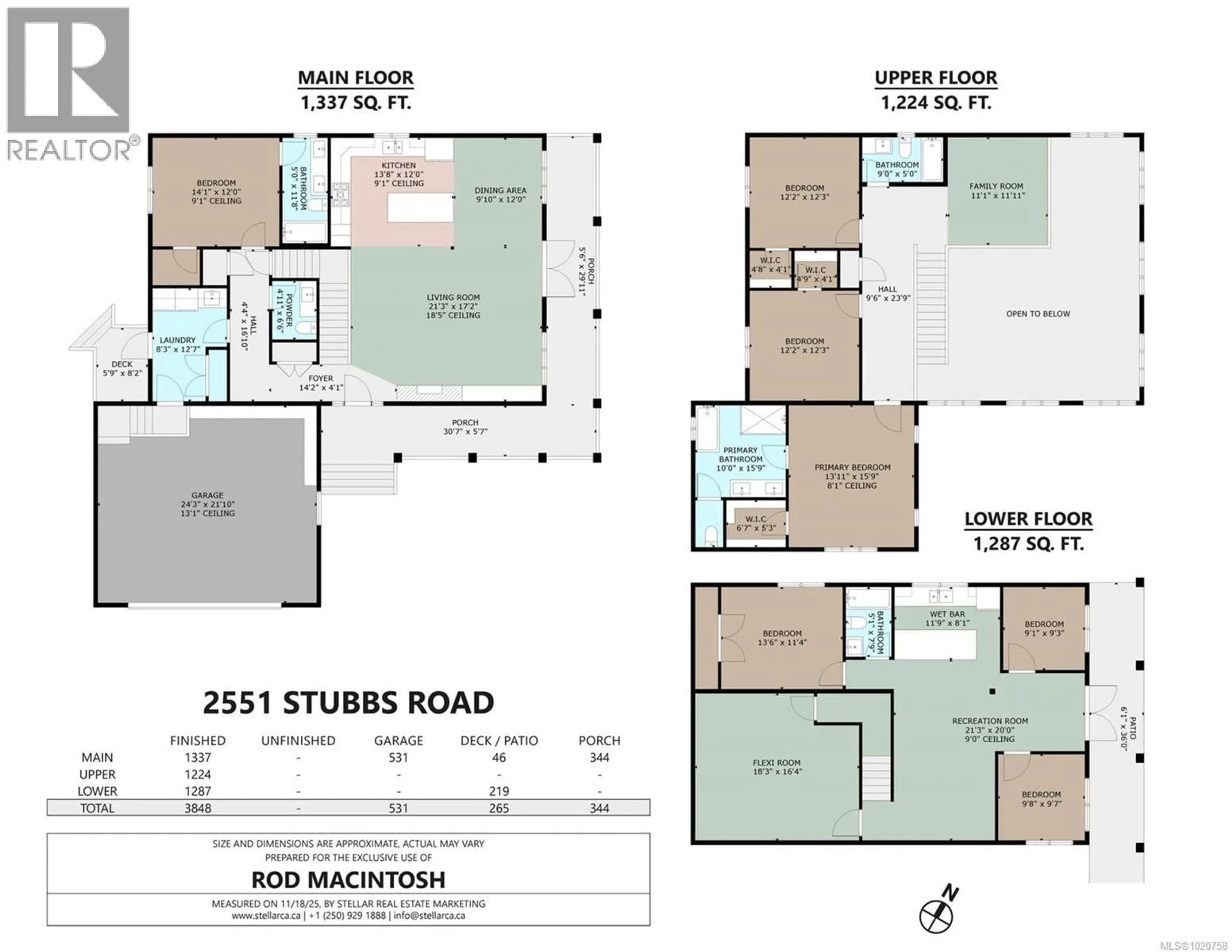 Floor plan for 2551 STUBBS ROAD, Mill Bay British Columbia V8P4A2