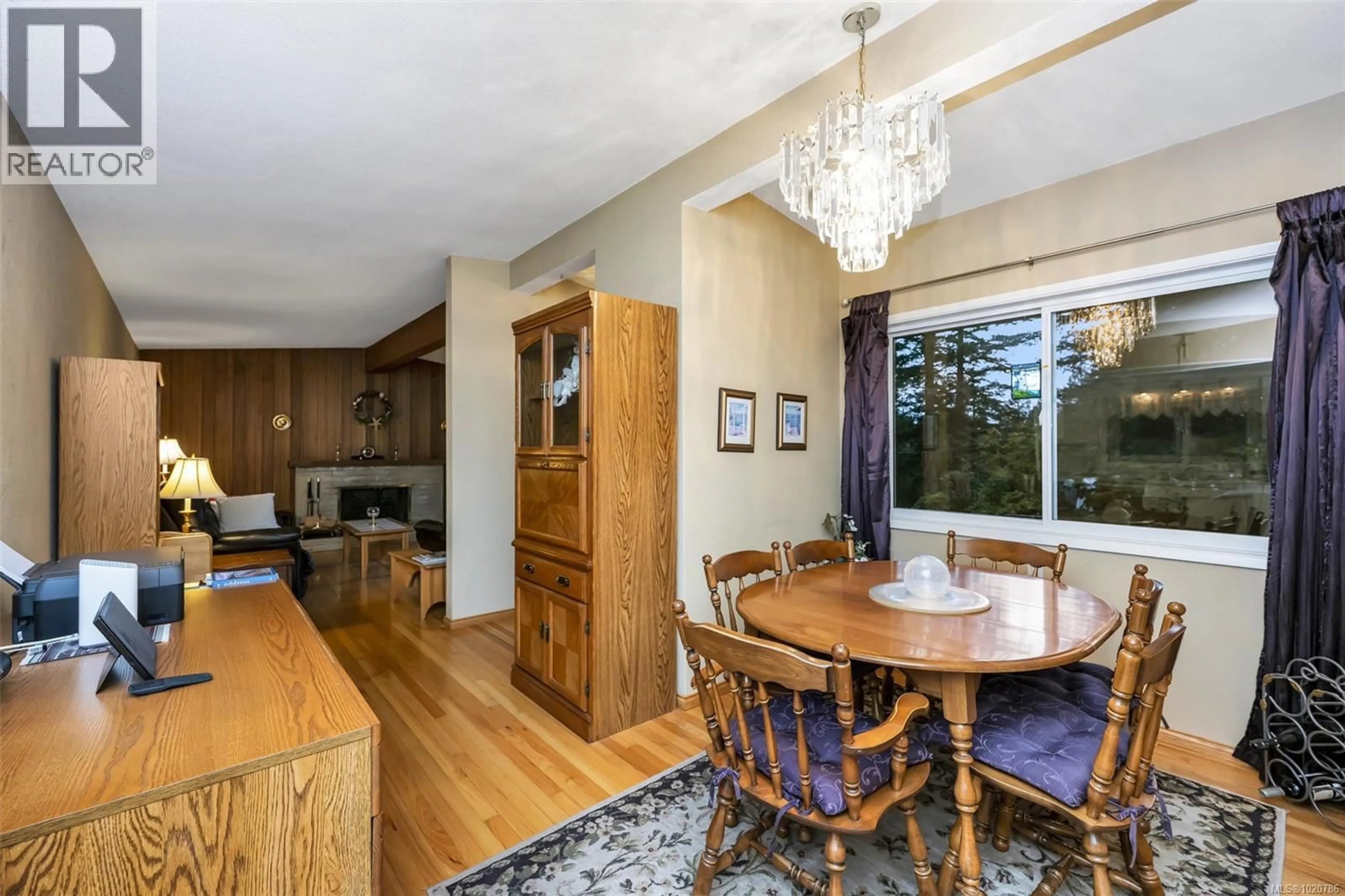 Dining room, wood/laminate floor for 1113 NEILD ROAD, Metchosin British Columbia V9C3X5