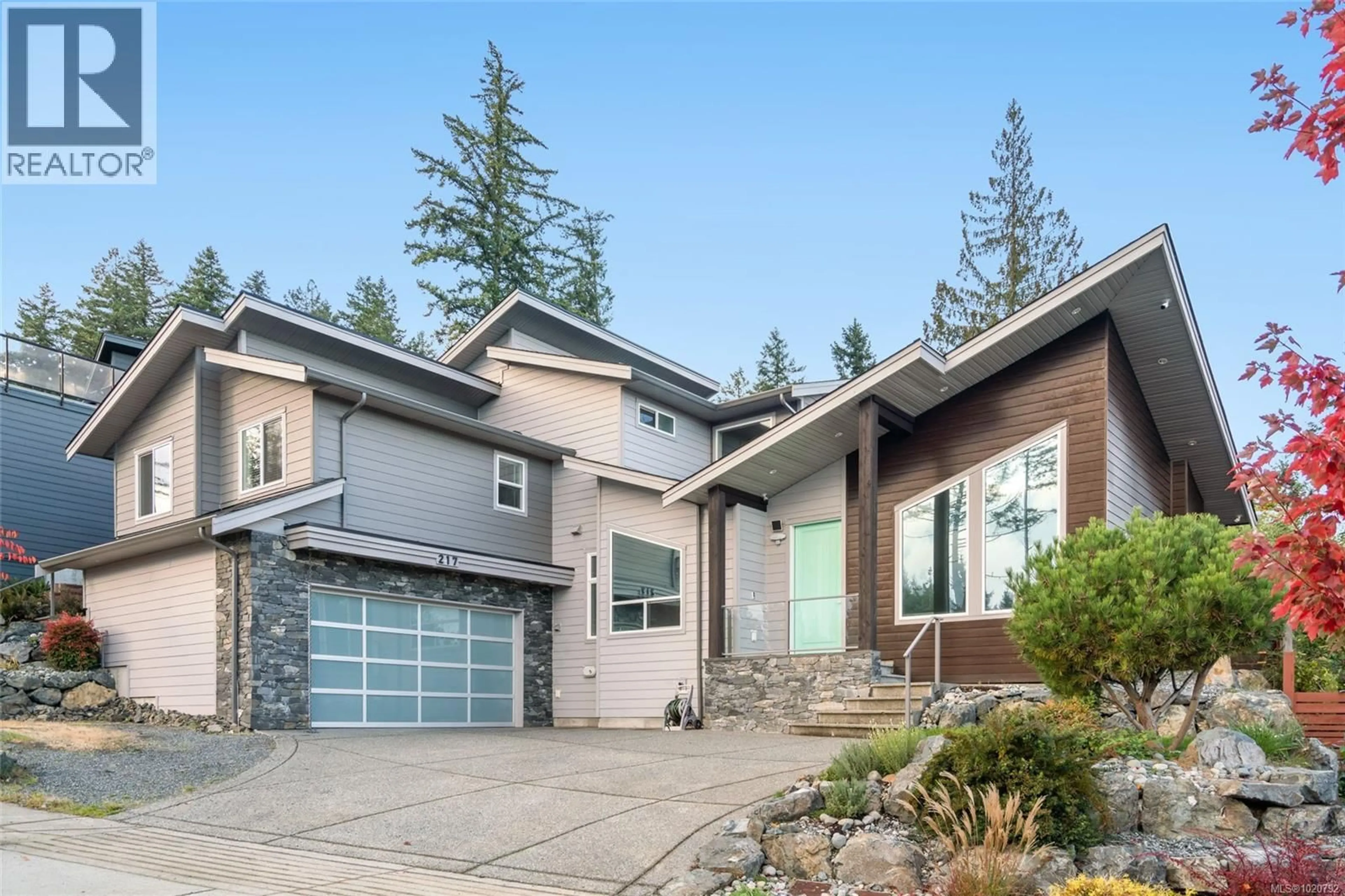 Home with brick exterior material, street for 217 TIMBERCREST WAY, Nanaimo British Columbia V9T0H1