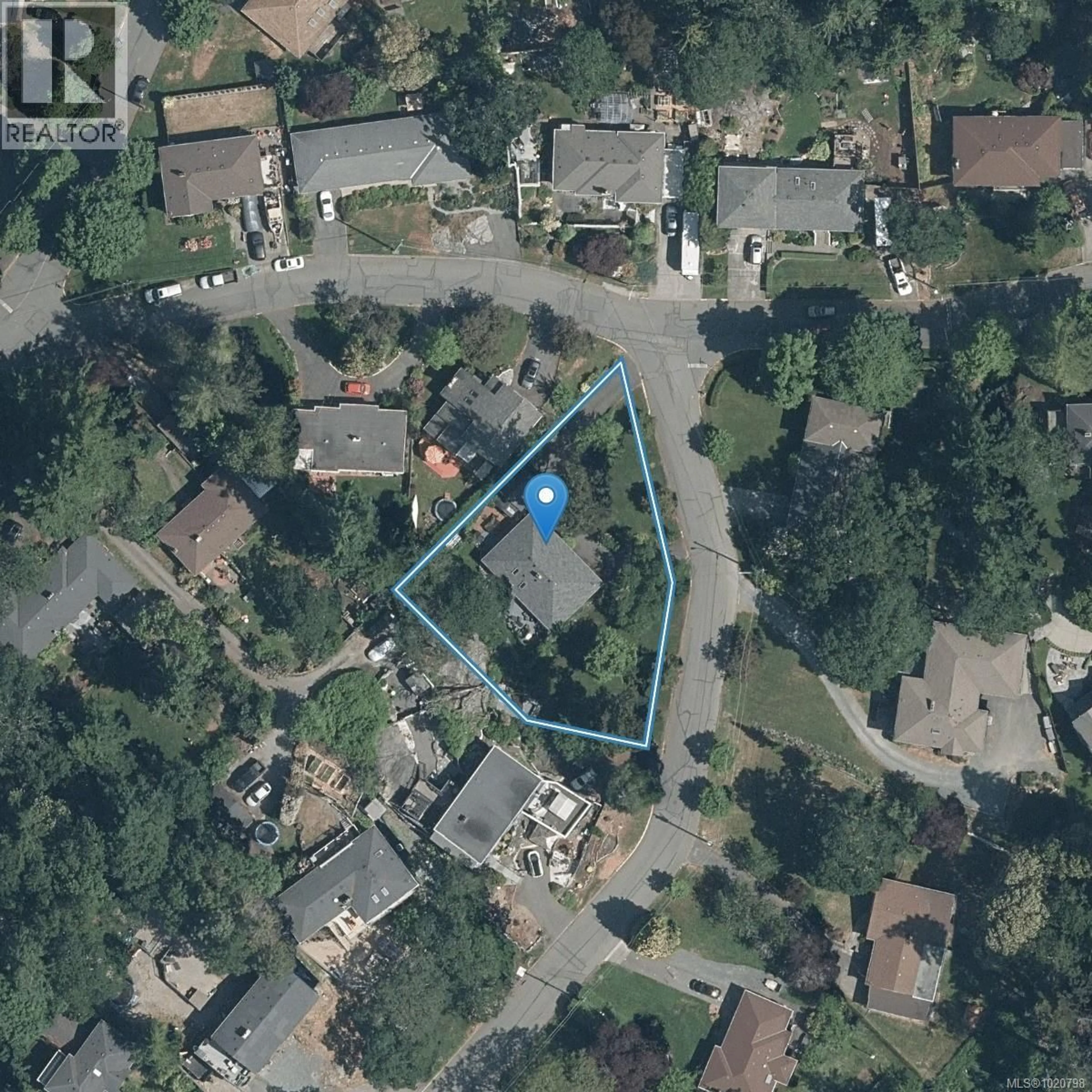 Picture of a map for 886 CUNNINGHAM ROAD, Esquimalt British Columbia V9A4M6