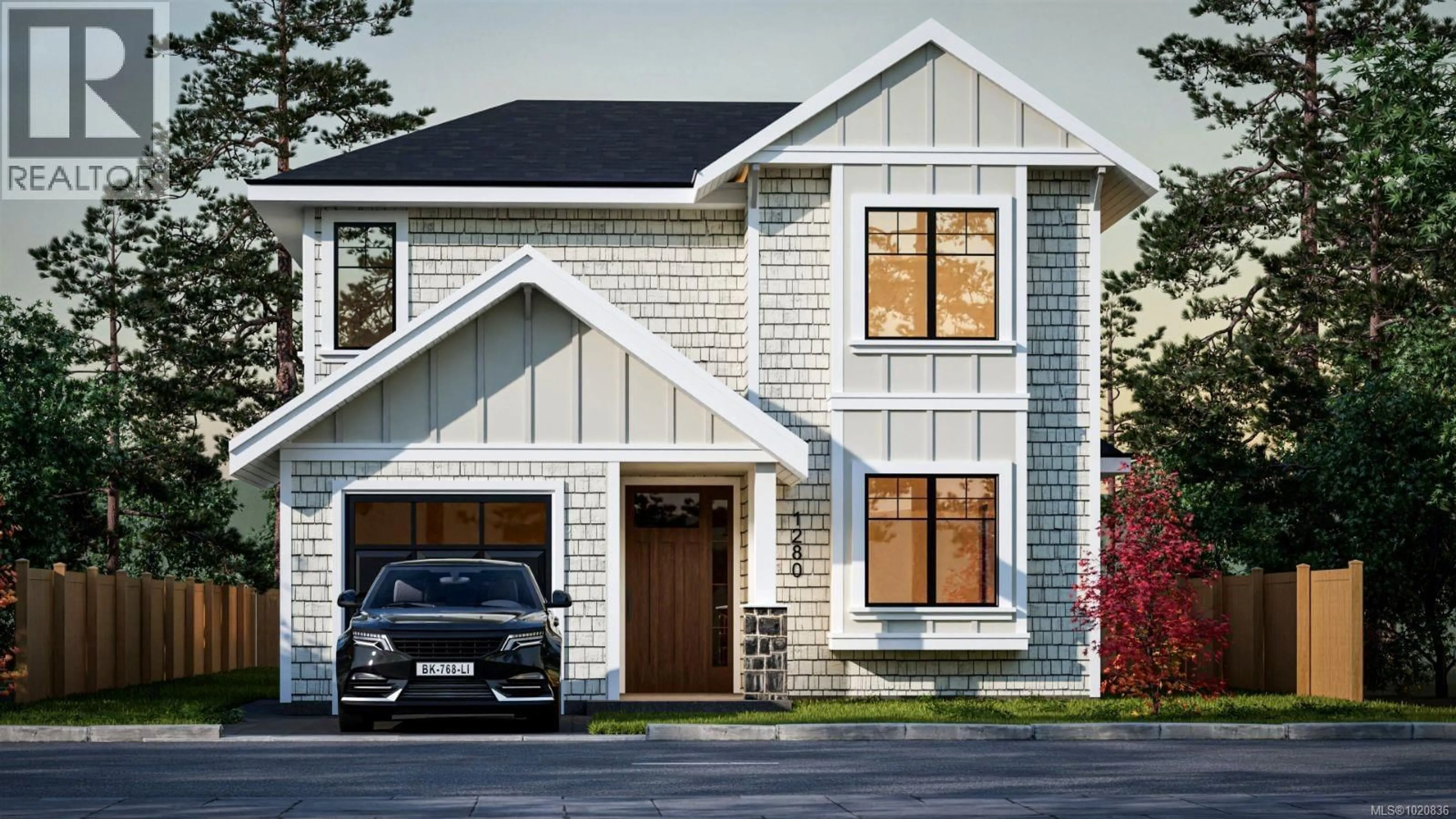 Home with brick exterior material, street for 1280 HAMPSHIRE ROAD, Oak Bay British Columbia V8S4T2