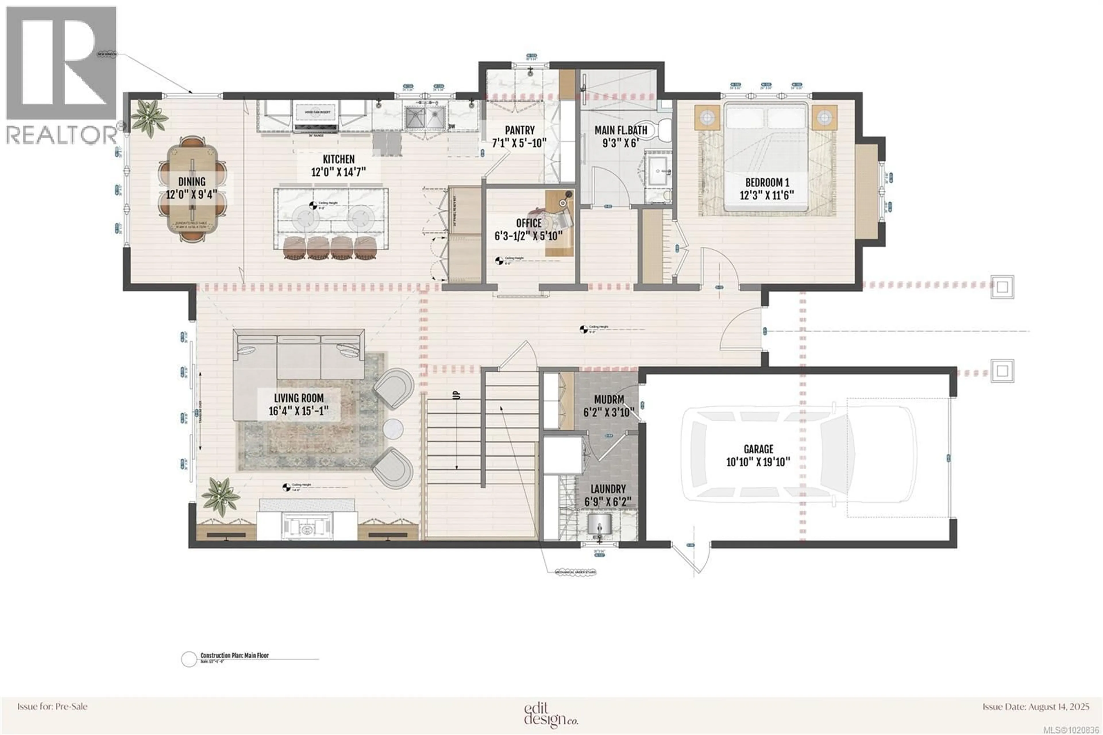 Floor plan for 1280 HAMPSHIRE ROAD, Oak Bay British Columbia V8S4T2
