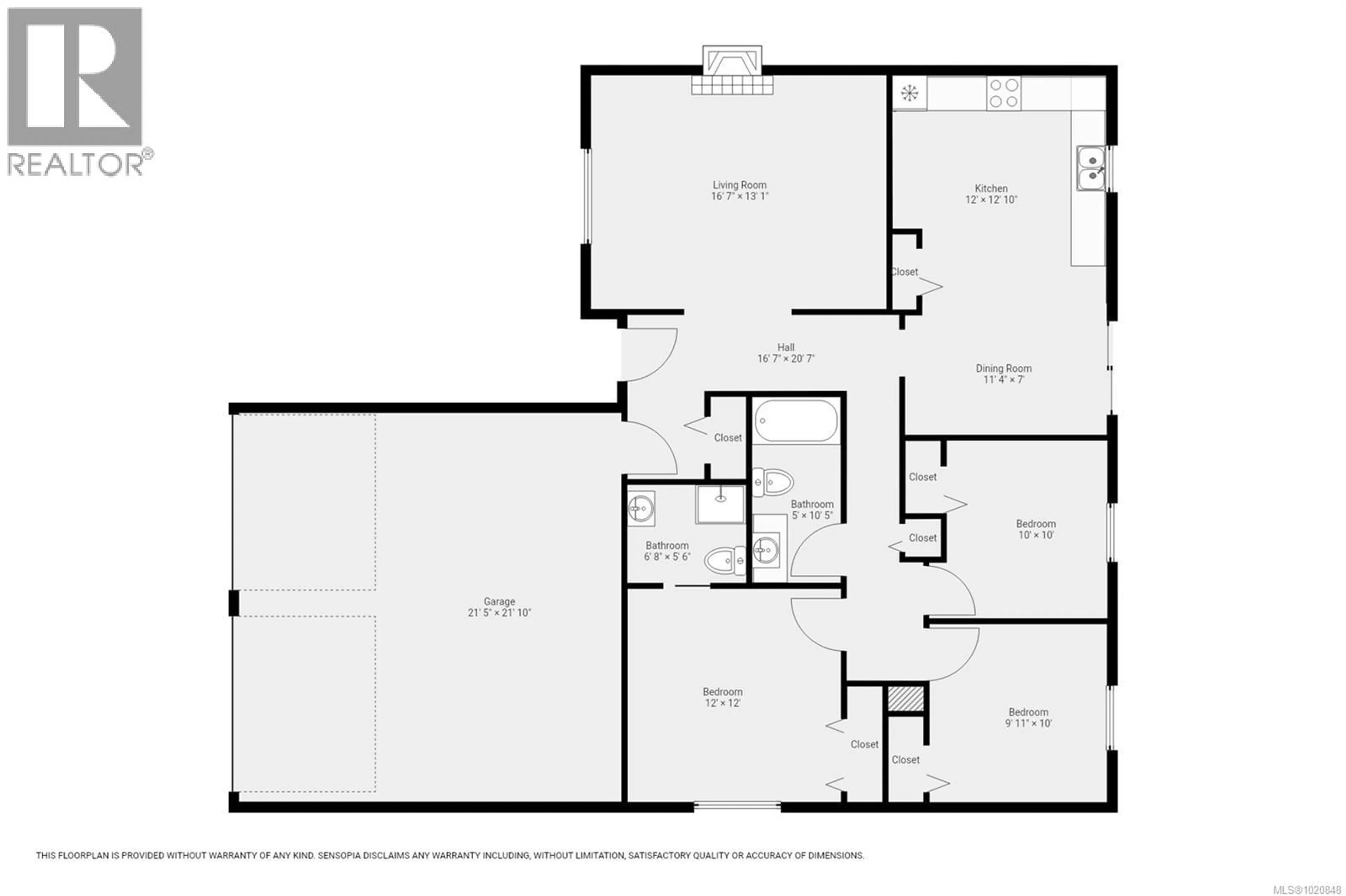 Floor plan for 58 COLORADO PLACE, Campbell River British Columbia V9H1N1