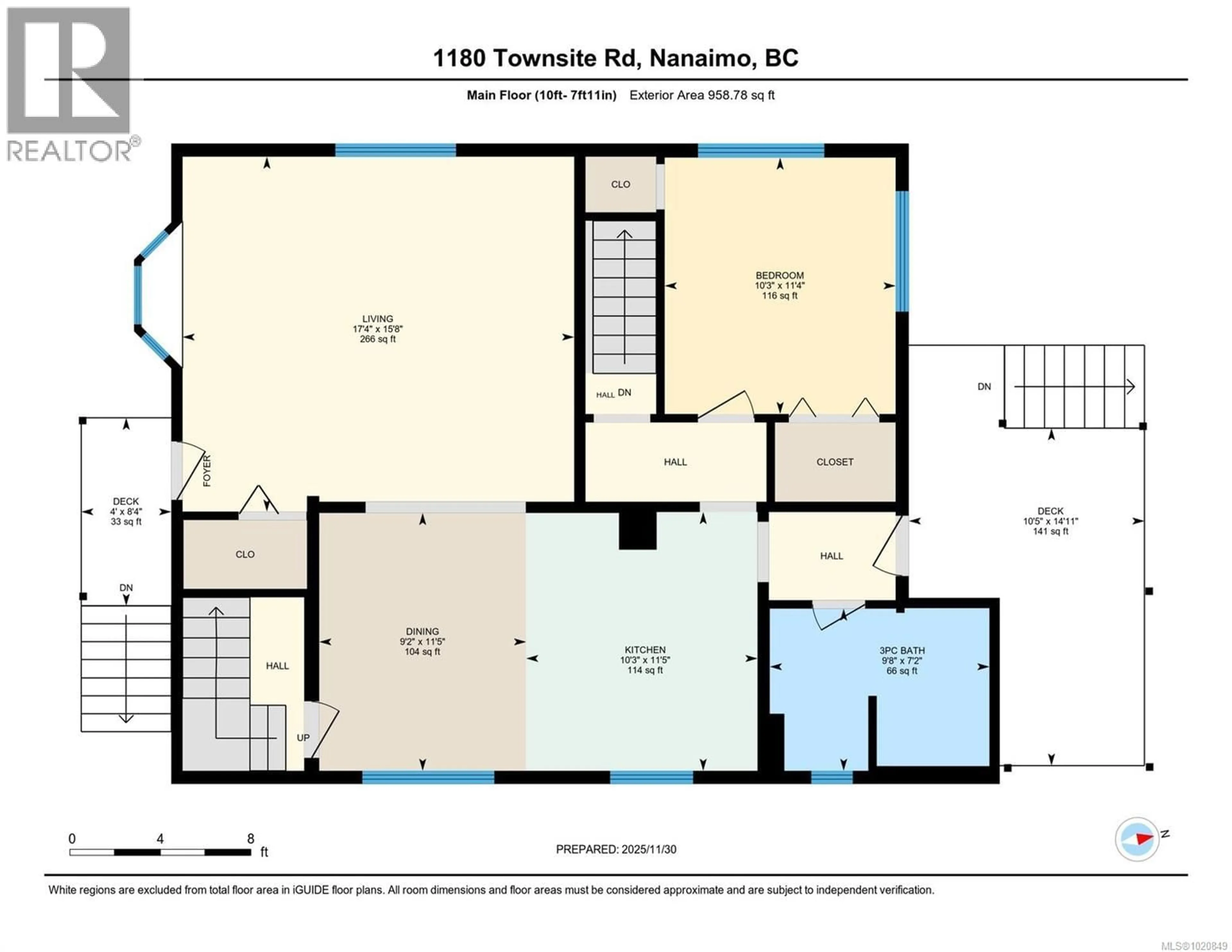 Floor plan for 1180 TOWNSITE ROAD, Nanaimo British Columbia V9S1M7