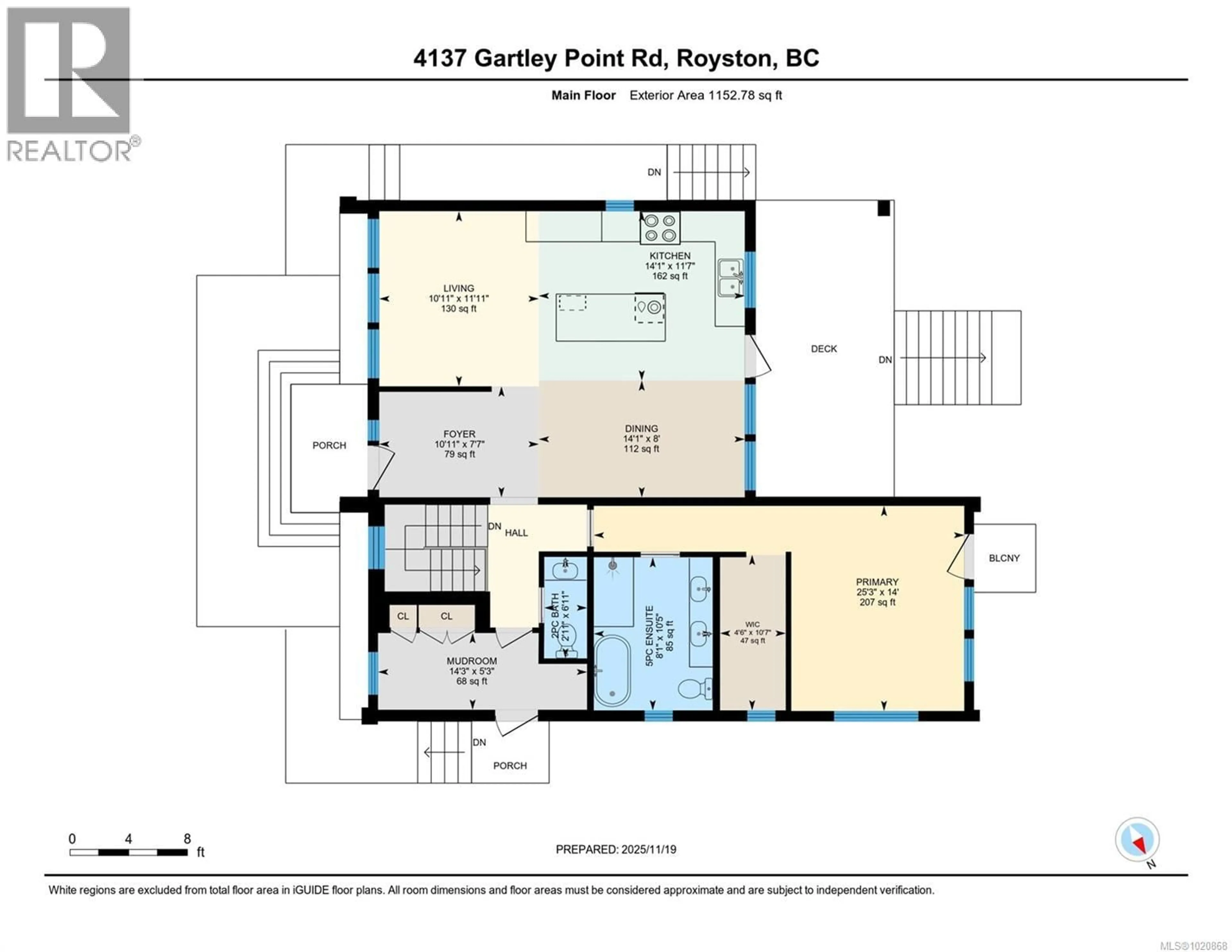 Floor plan for 4137 GARTLEY POINT ROAD, Royston British Columbia V9N9T3