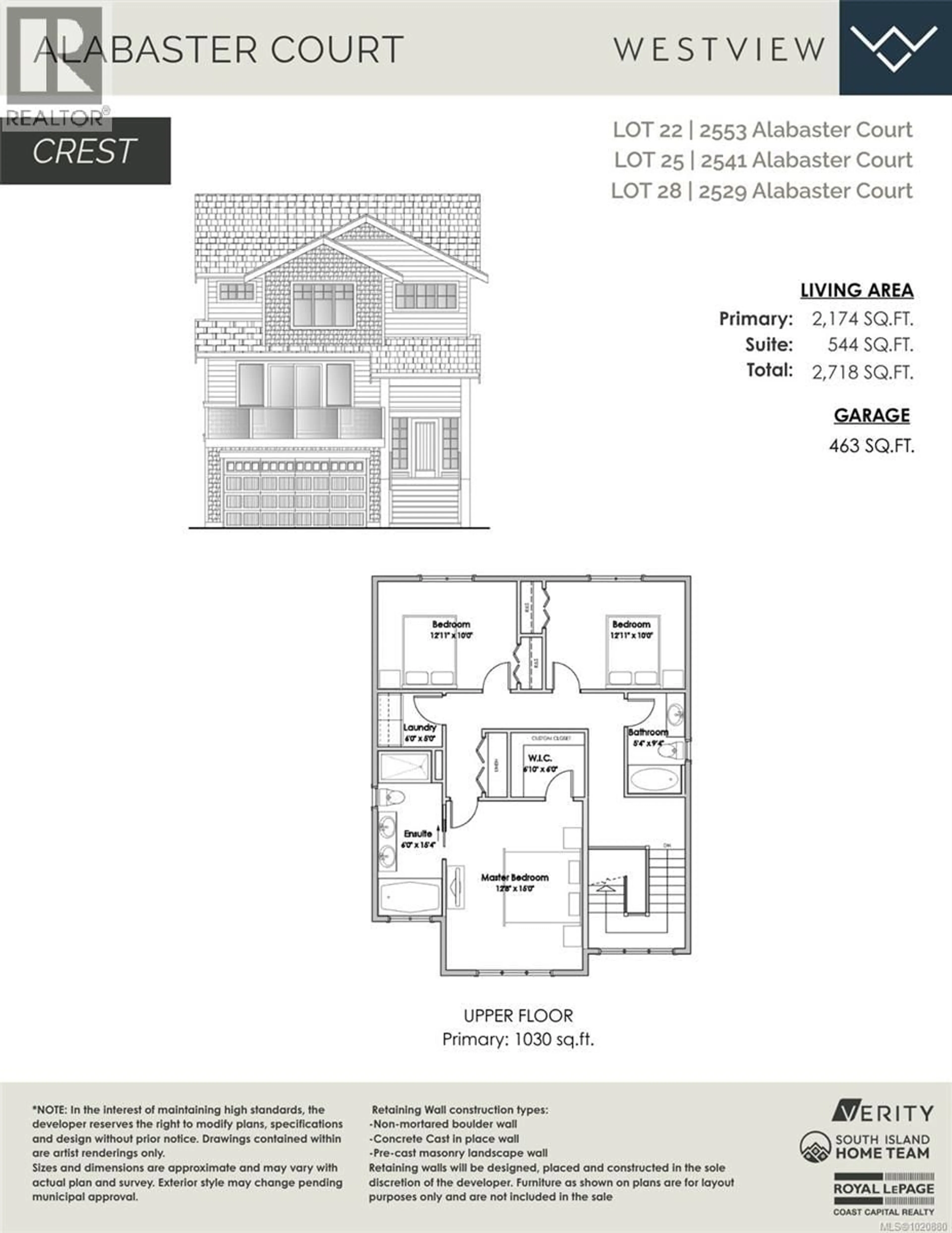 Floor plan for 2529 ALABASTER COURT, Langford British Columbia V9B5N1