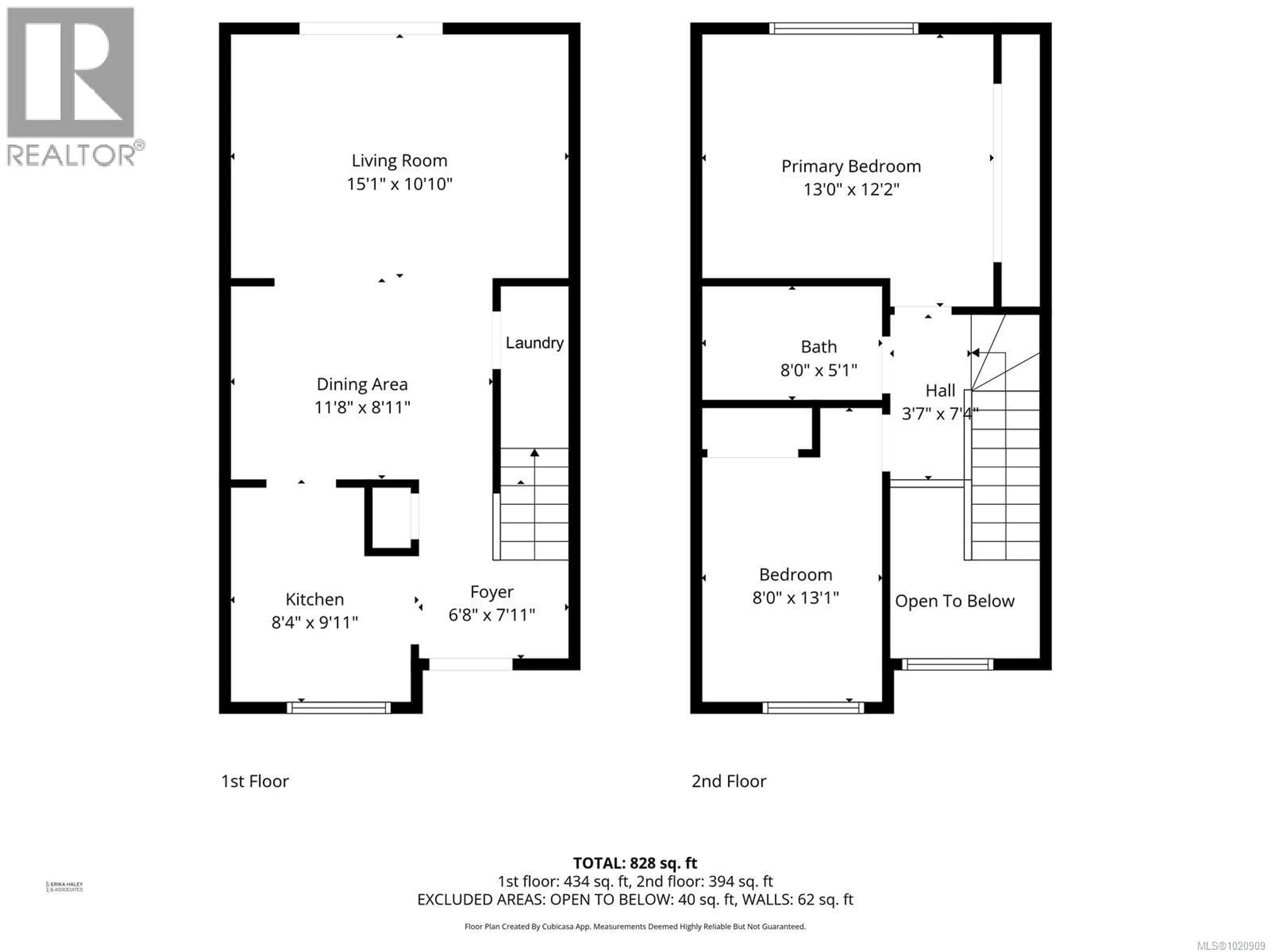 Floor plan for 106 - 824 ISLAND HIGHWAY SOUTH, Campbell River British Columbia V9W1A8