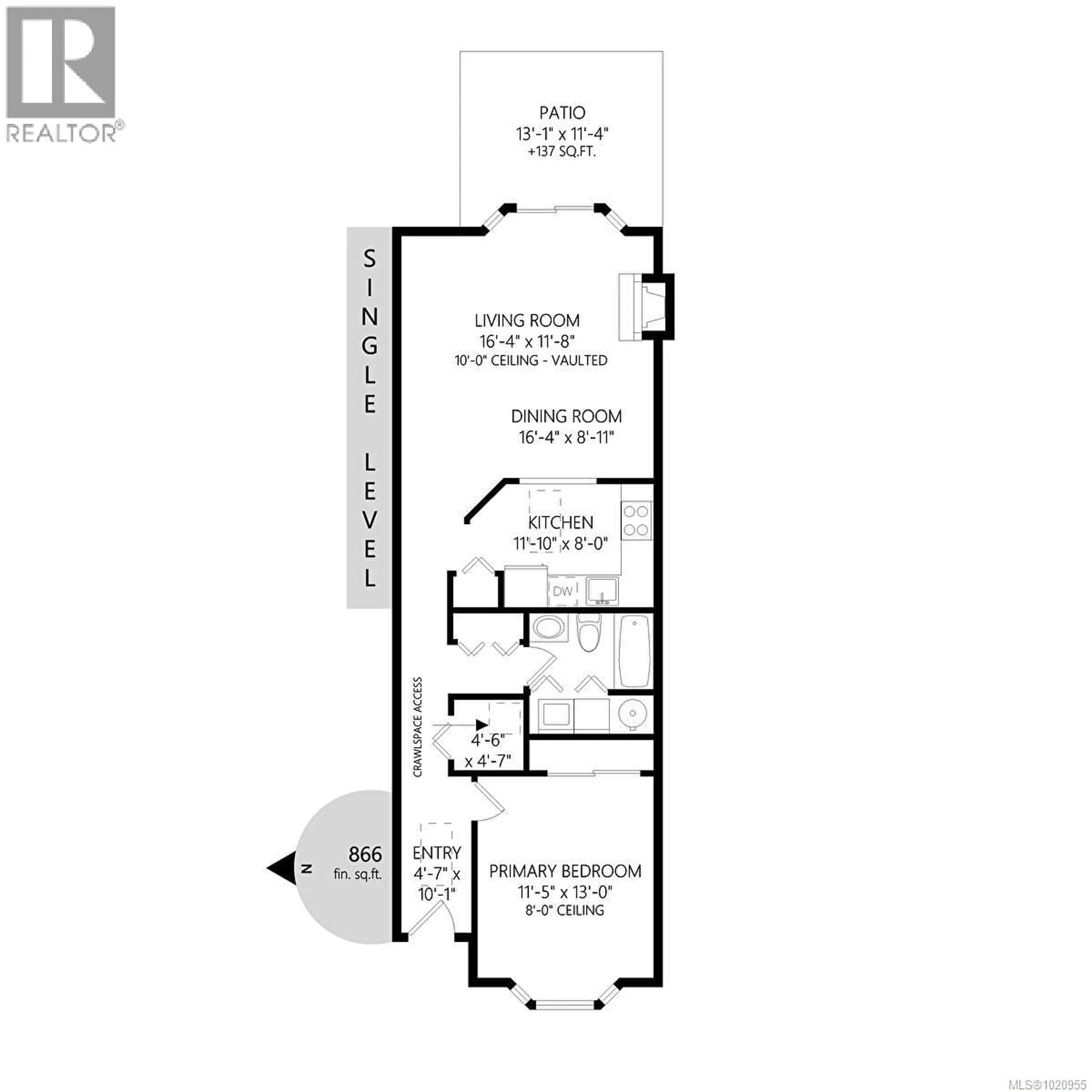 Floor plan for 41 - 2600 FERGUSON ROAD, Central Saanich British Columbia V8M2C1