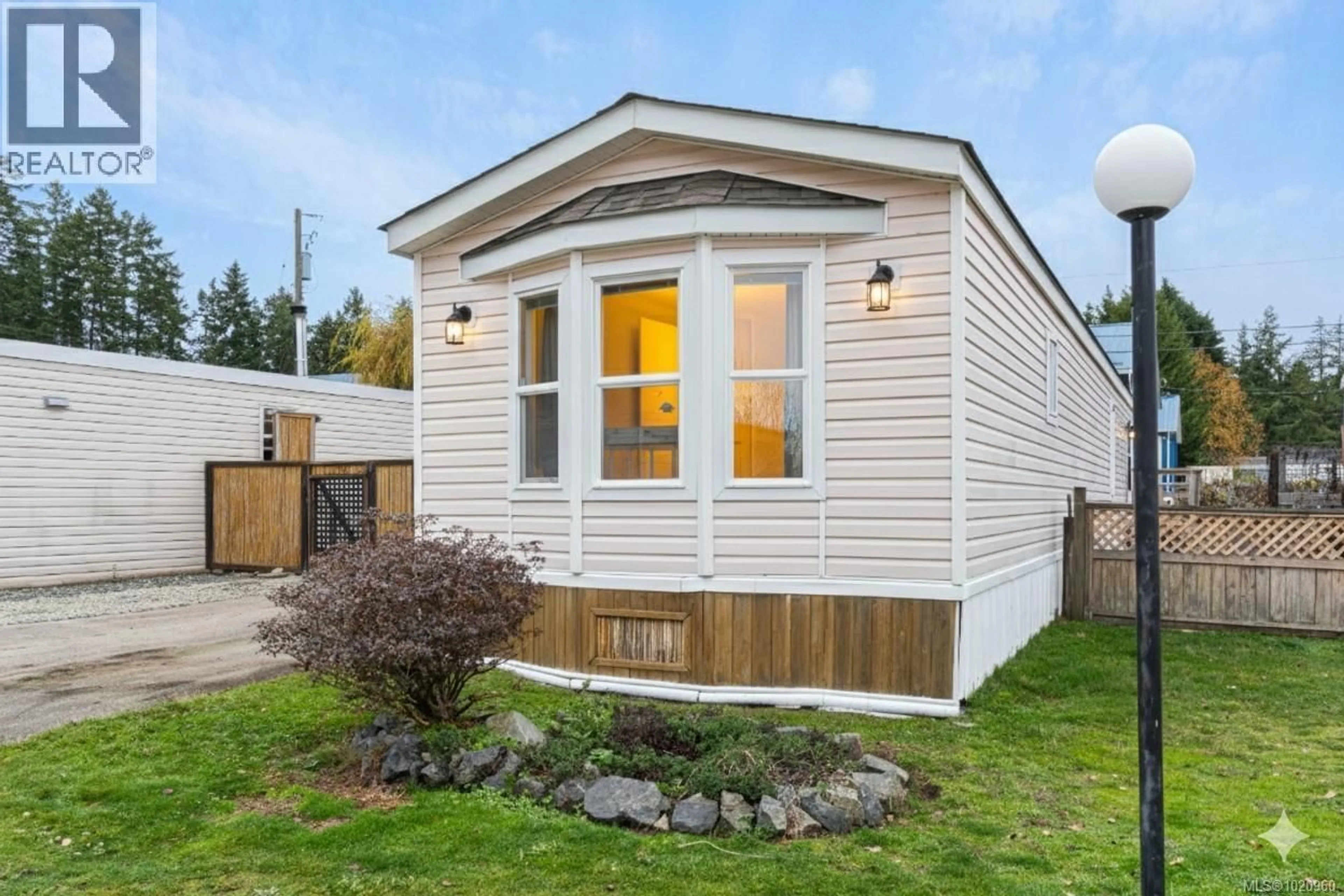 Home with vinyl exterior material, street for 11 - 1801 SCHAFERS ROAD, Coombs British Columbia V0R1M0