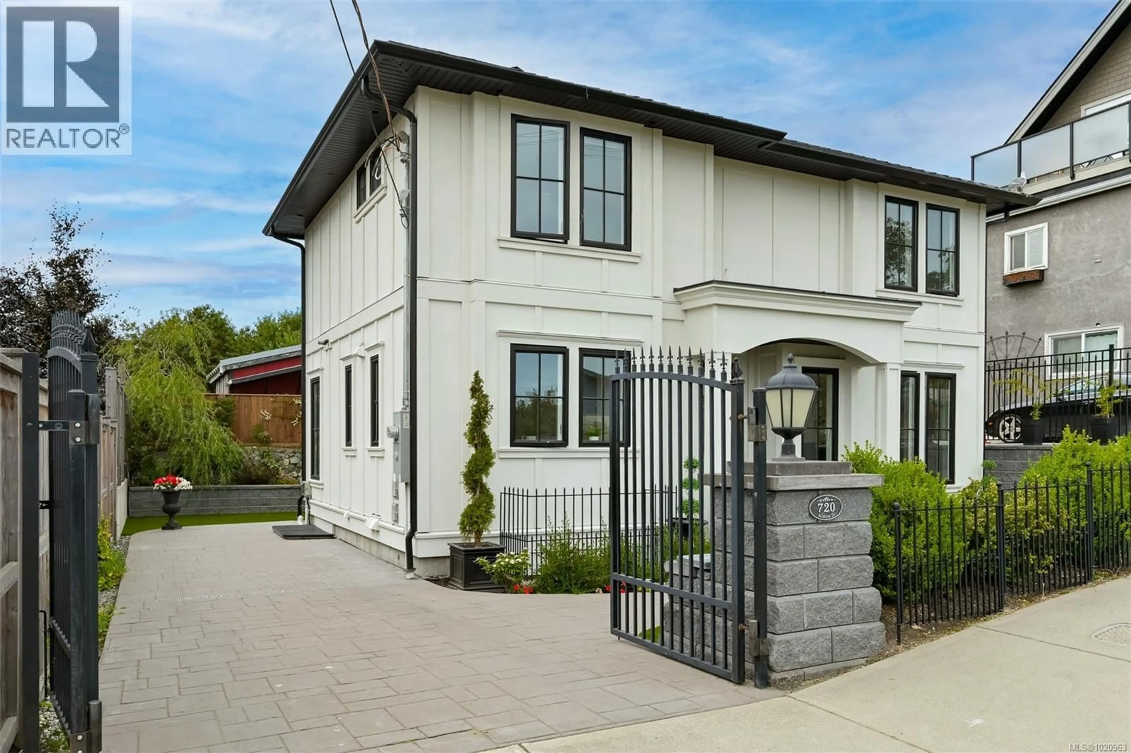 Home with brick exterior material, street for 720 ALSTON STREET, Victoria British Columbia V9A3K5