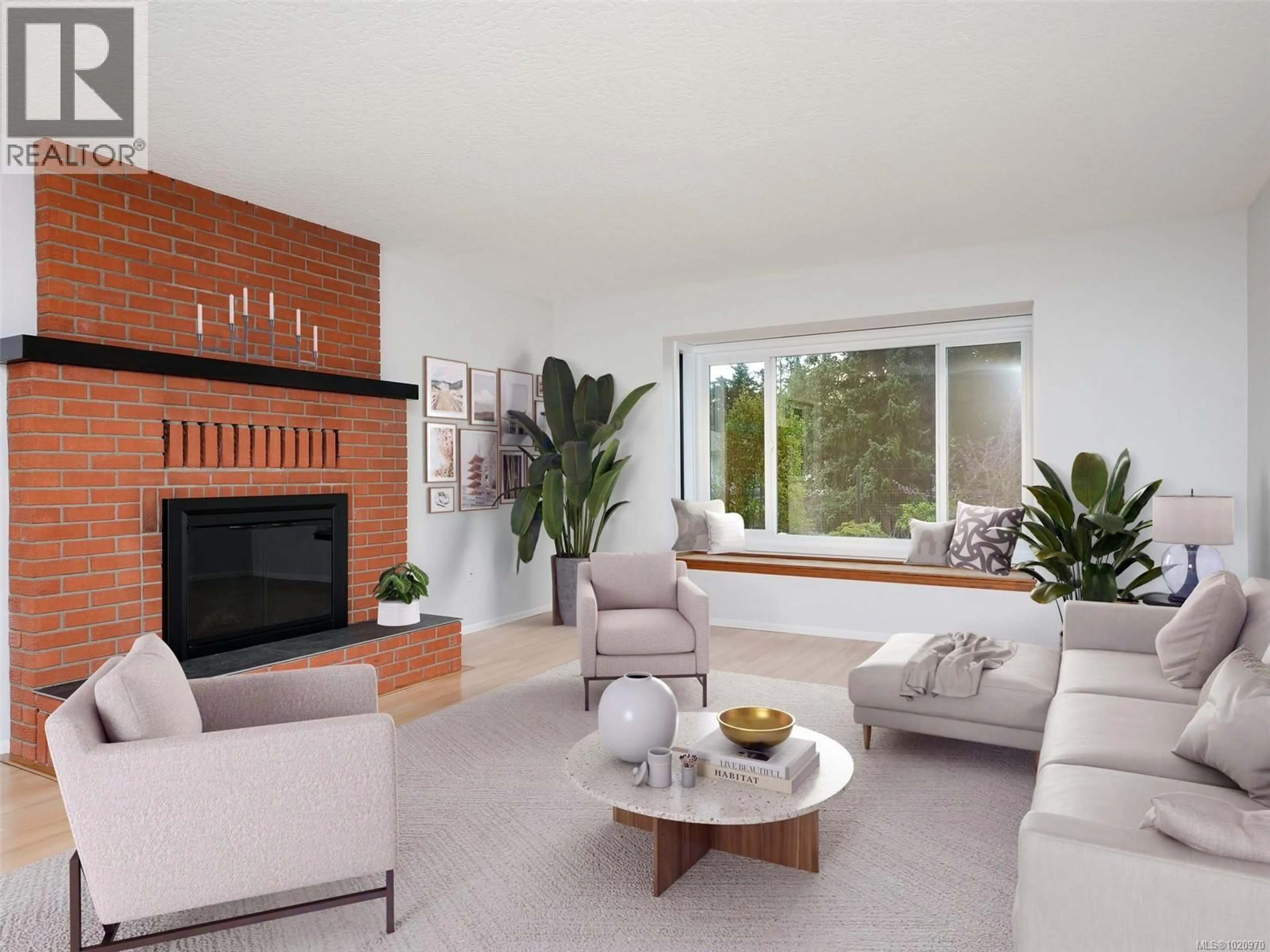 Living room with furniture, unknown for 4220 WAKEFIELD PLACE, Saanich British Columbia V8N6E5