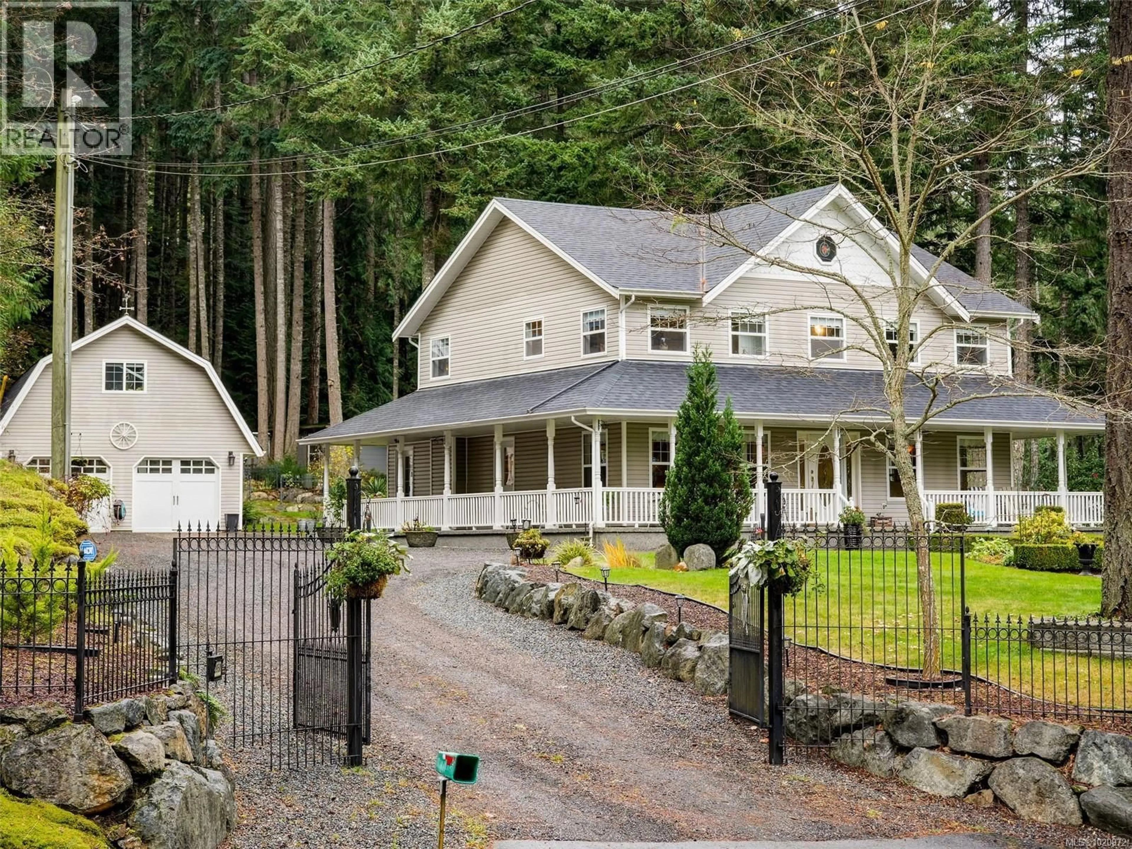 Home with vinyl exterior material, street for 3950 HIBBERT LANE, Metchosin British Columbia V9C4H4