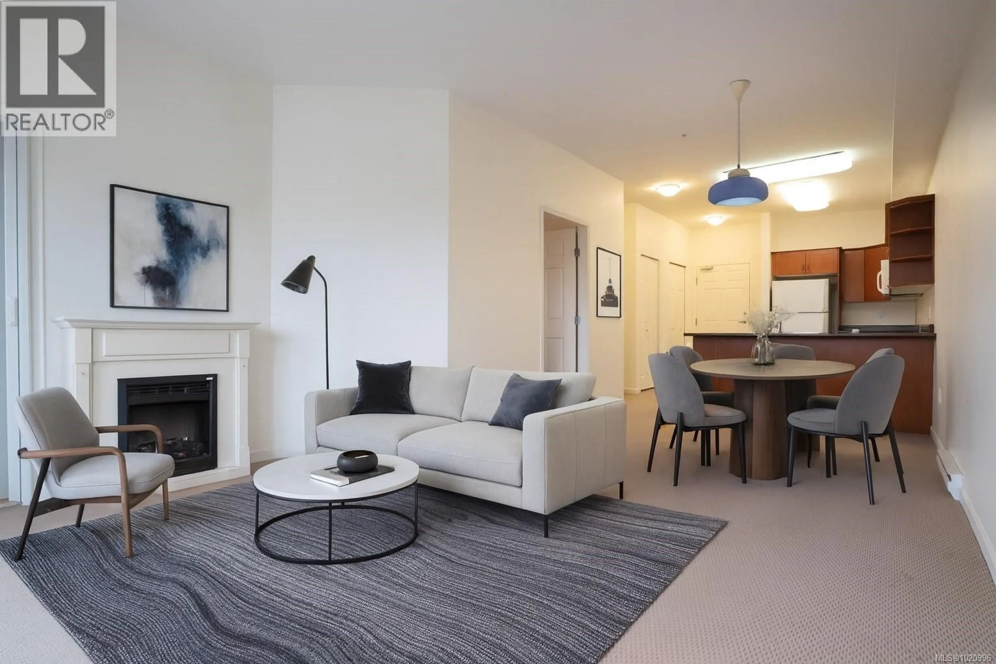 Living room with furniture, unknown for 402 - 364 GOLDSTREAM AVENUE, Colwood British Columbia V9B2W3