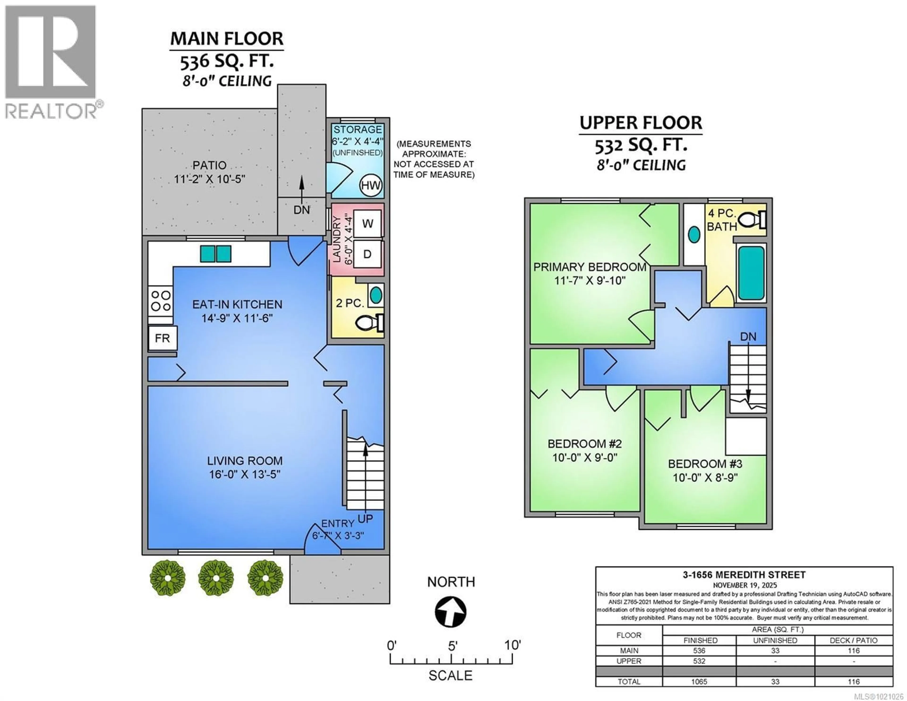 Floor plan for #3 - 1656 MEREDITH ROAD, Nanaimo British Columbia V9S2M2