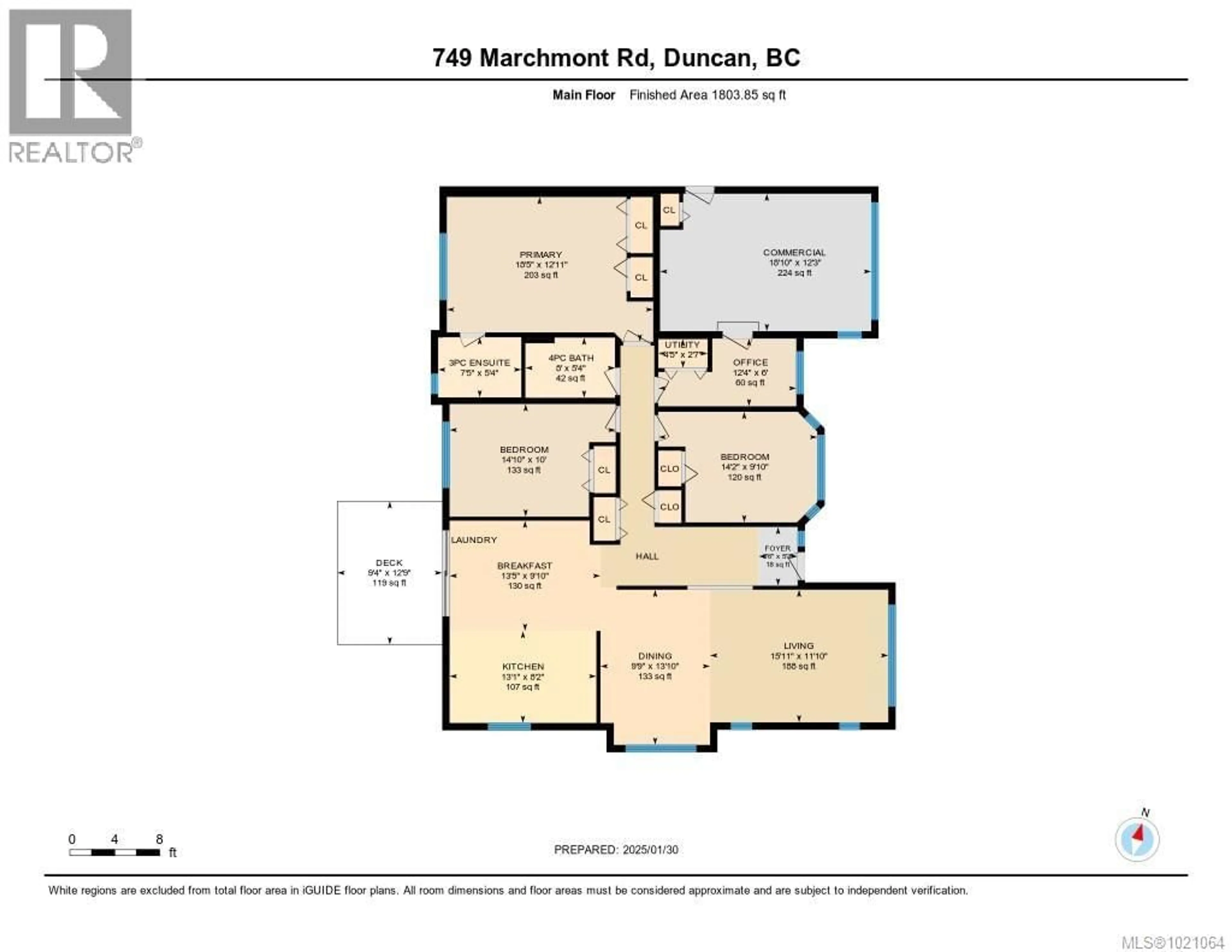 Floor plan for 749 MARCHMONT ROAD, Duncan British Columbia V9L2L9