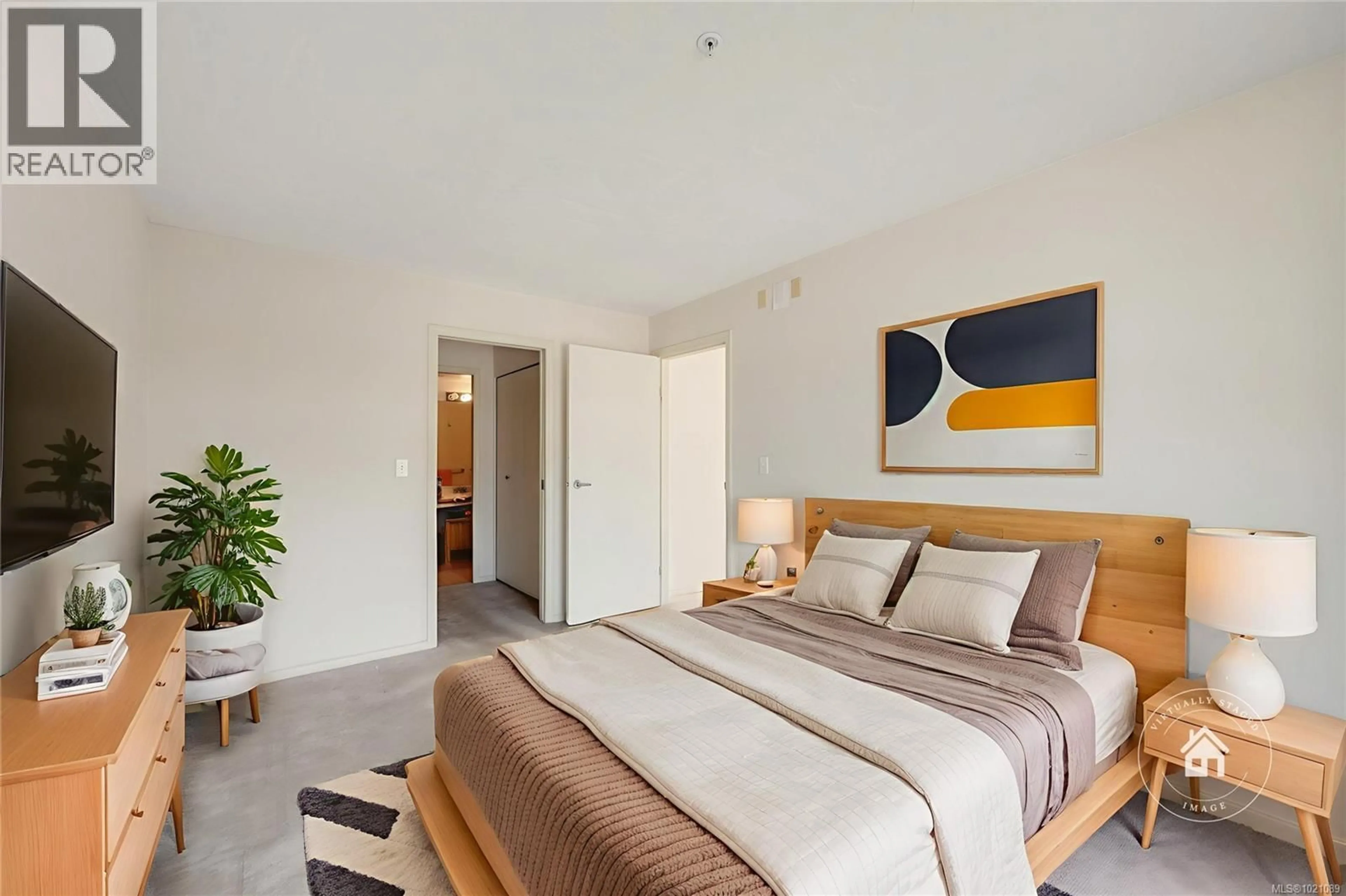 Bedroom with bed, unknown for 405 - 1063 SOUTHGATE STREET, Victoria British Columbia V8V2Z1