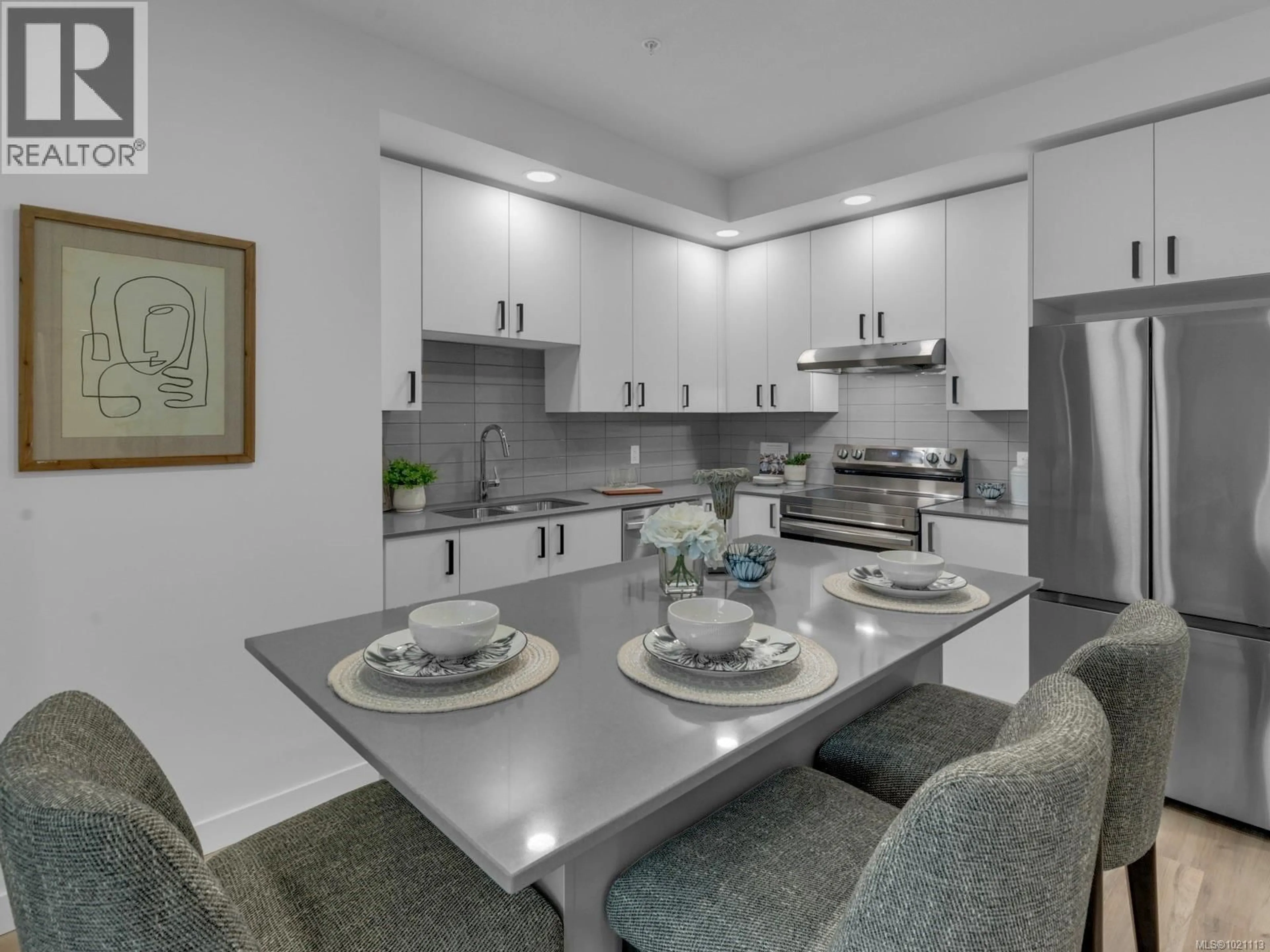 Open concept kitchen, unknown for 209 - 2390 CITY GATE BOULEVARD, Langford British Columbia V9B7A6