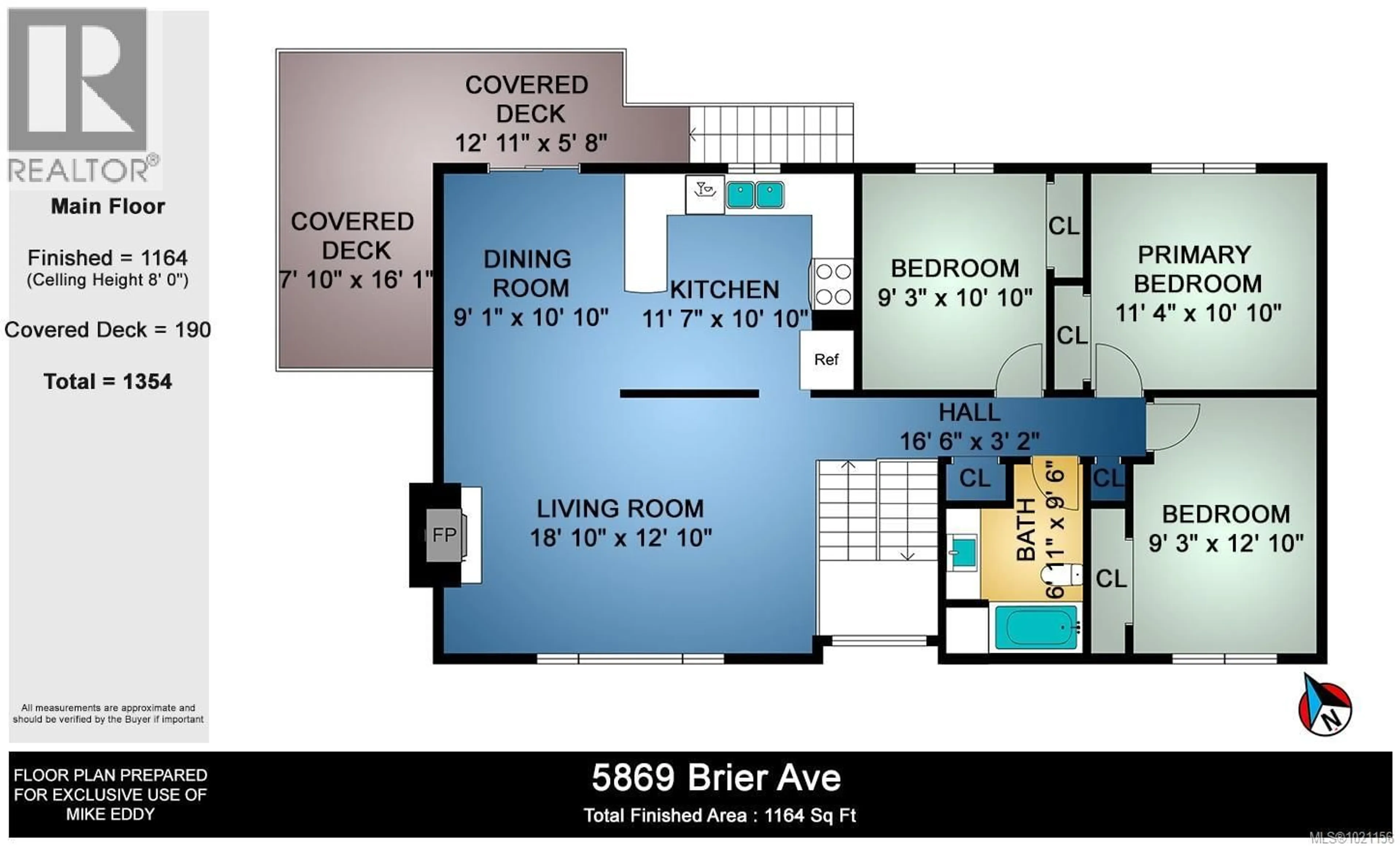 Floor plan for 5869 BRIER AVENUE, Duncan British Columbia V9L3E1