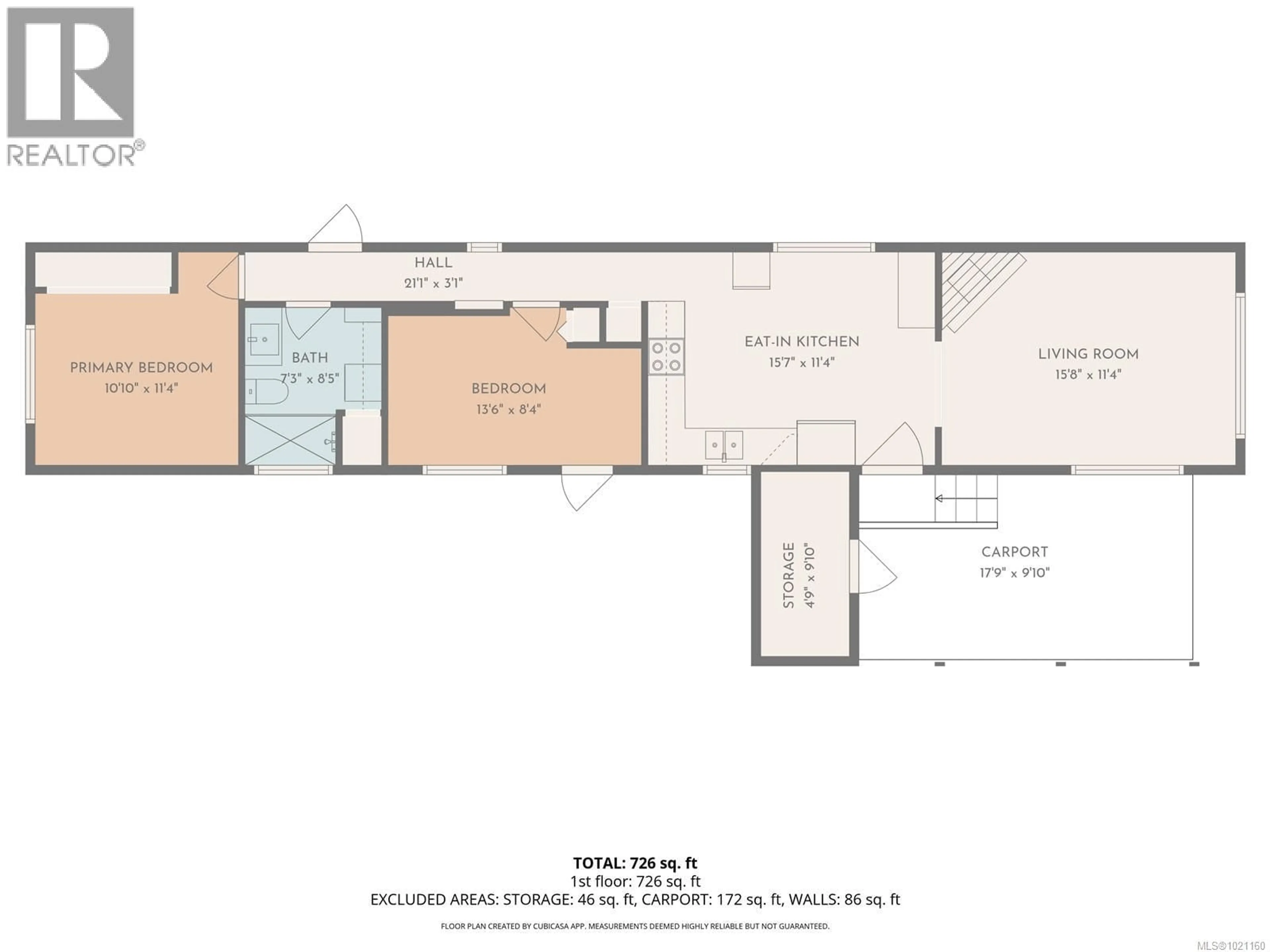 Floor plan for 42 - 951 HOMEWOOD ROAD, Campbell River British Columbia V9W3N7
