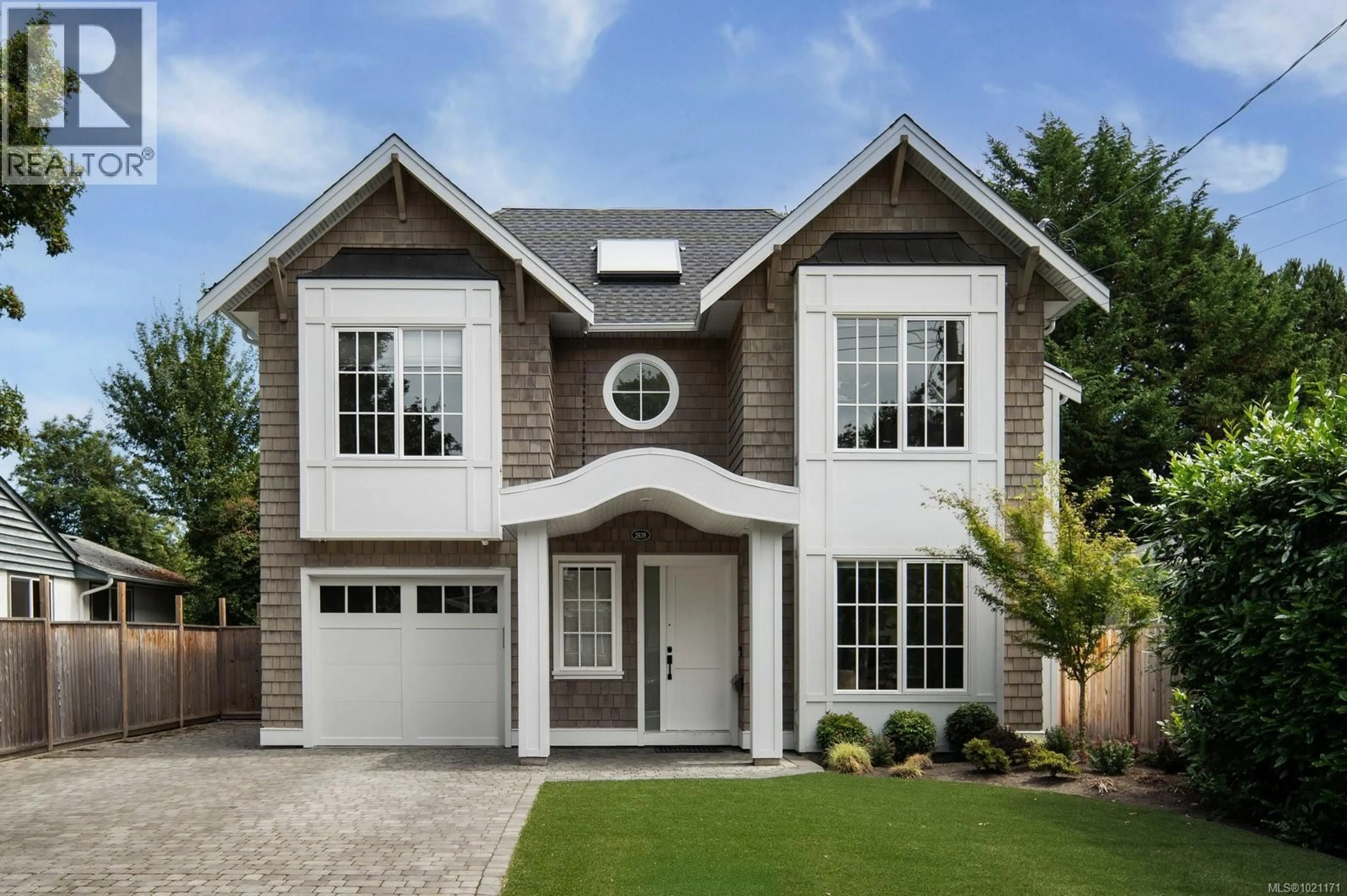 Home with brick exterior material, street for 2639 VICTOR STREET, Victoria British Columbia V8R4E3