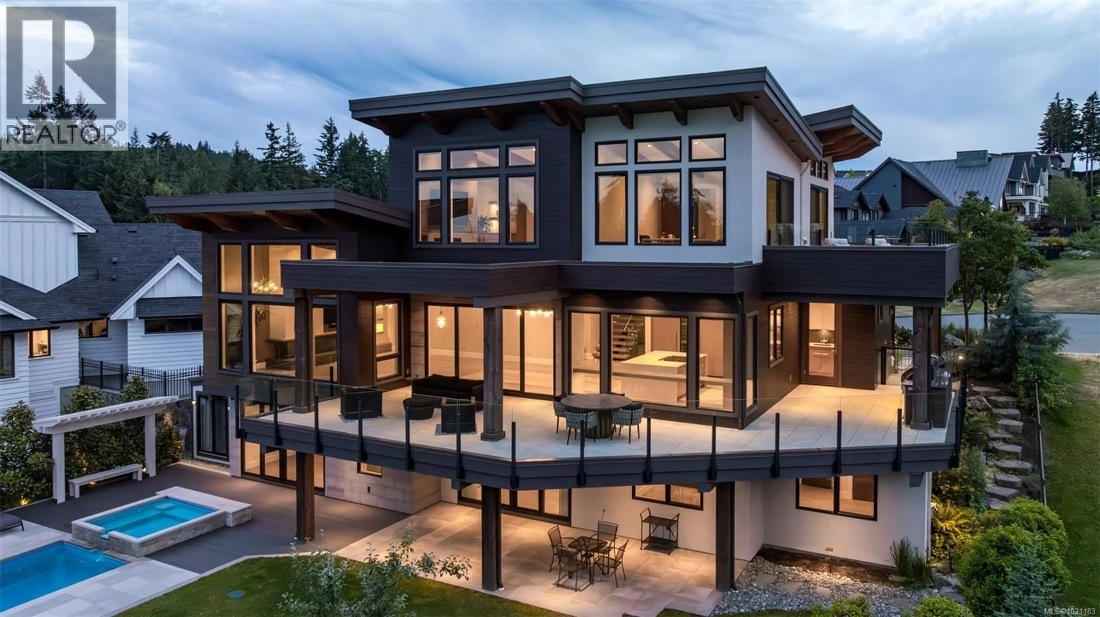 Home with brick exterior material, mountain view for 2022 PEBBLE DRIVE, Langford British Columbia V9B0T4