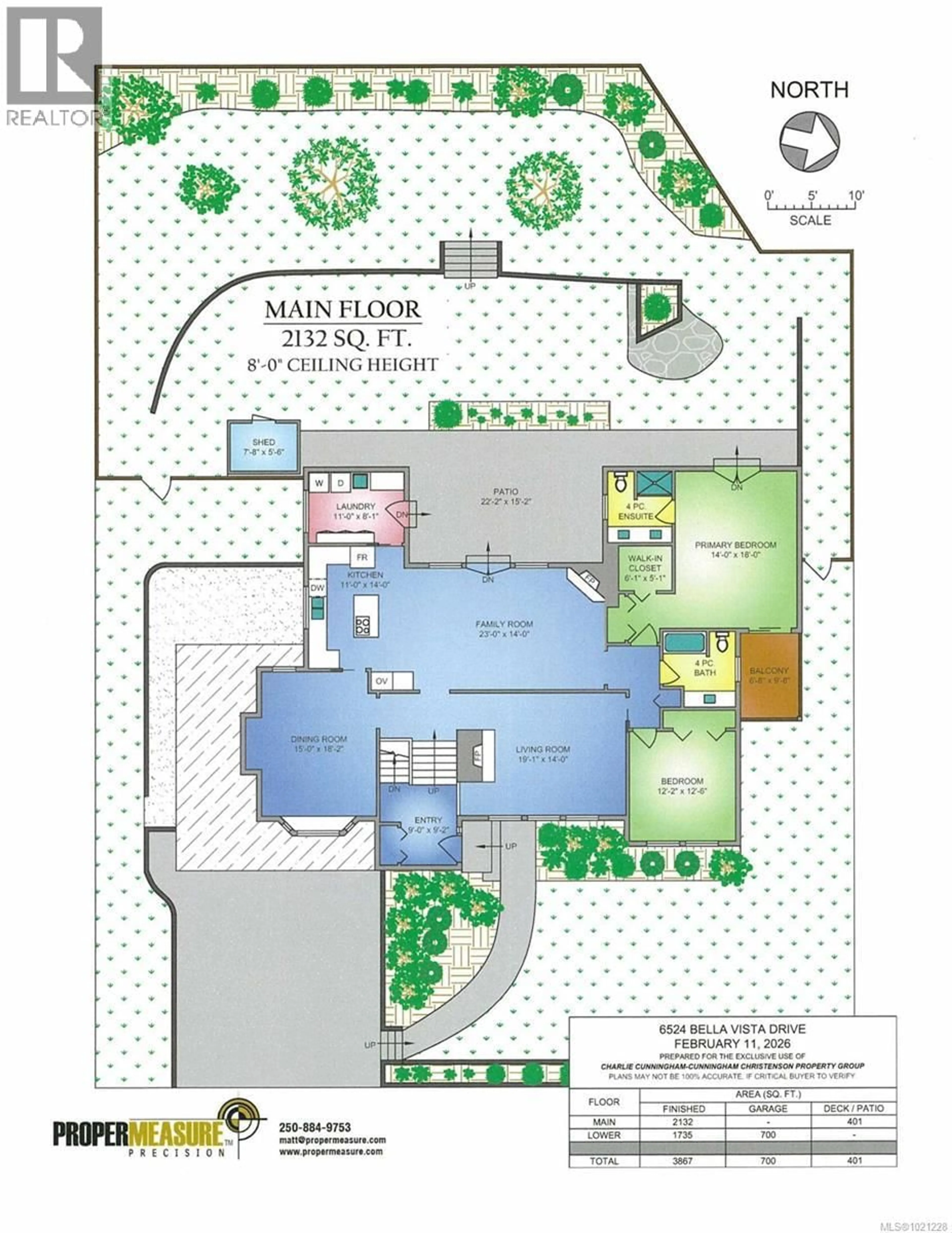 Floor plan for Bella Vist - 6524 BELLA VISTA DRIVE, Central Saanich British Columbia V8Z6X1